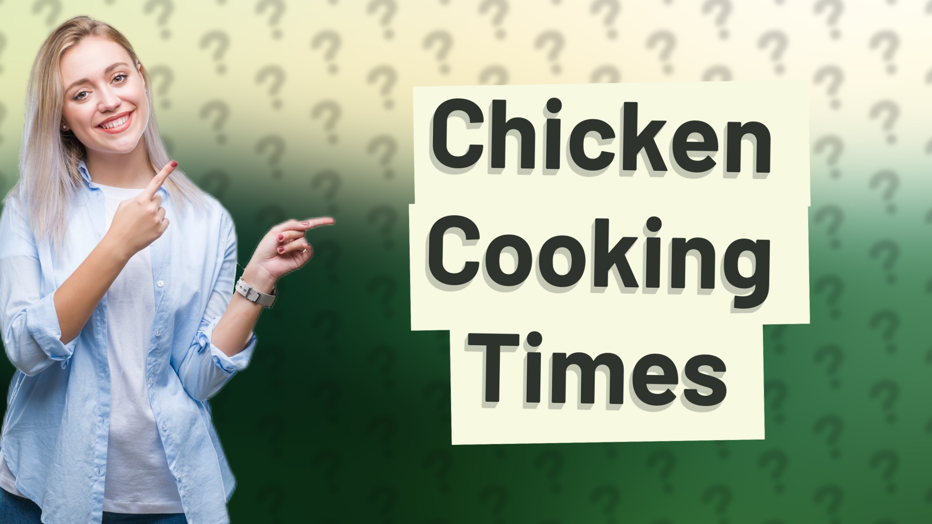 Chicken Cooking Times