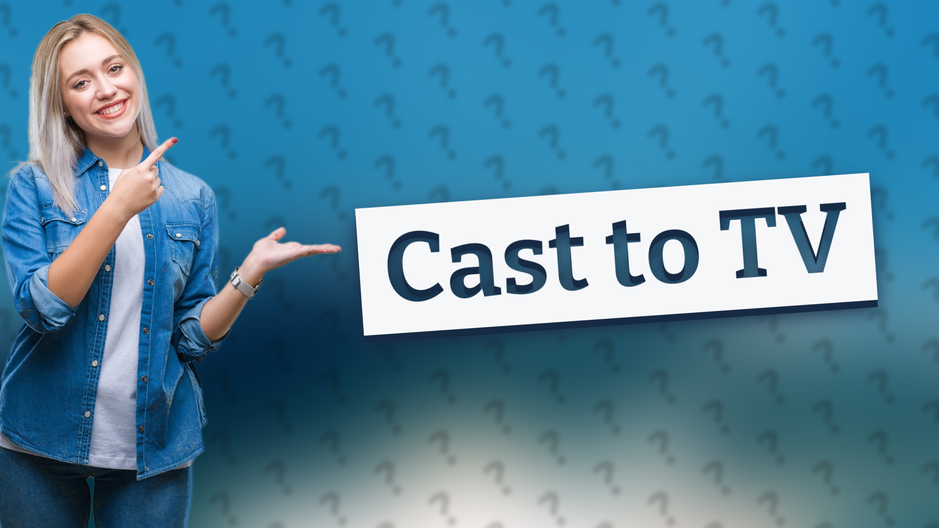 Cast to TV