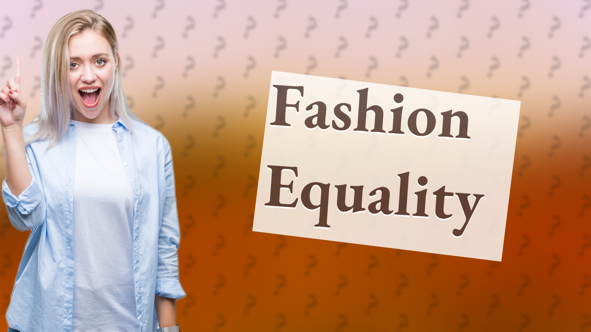 Fashion Equality