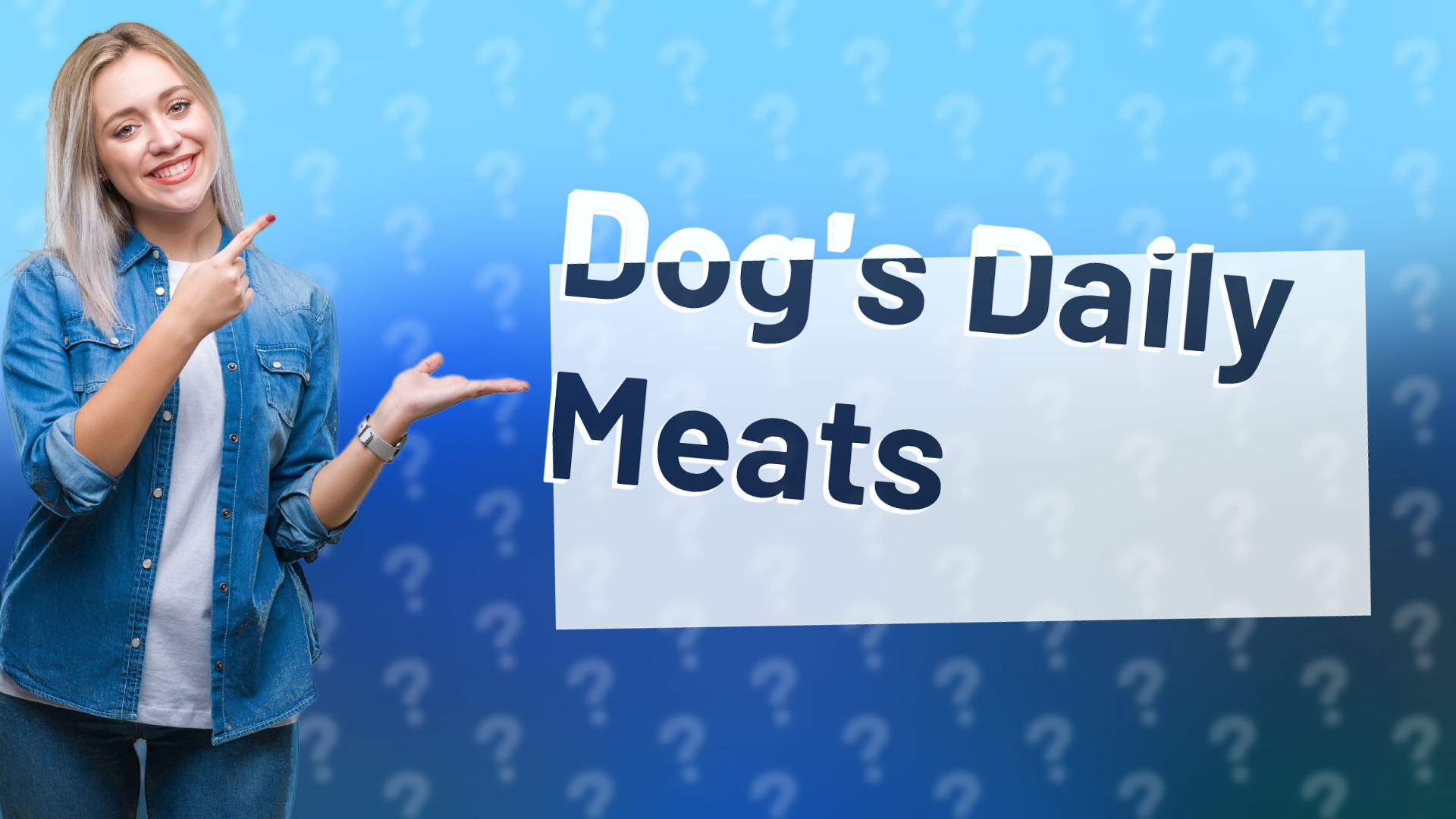 Dog's Daily Meats