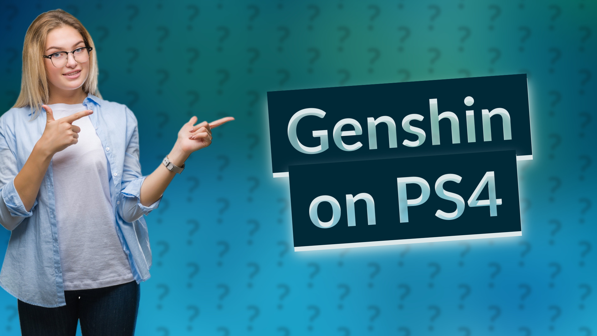 Genshin on PS4
