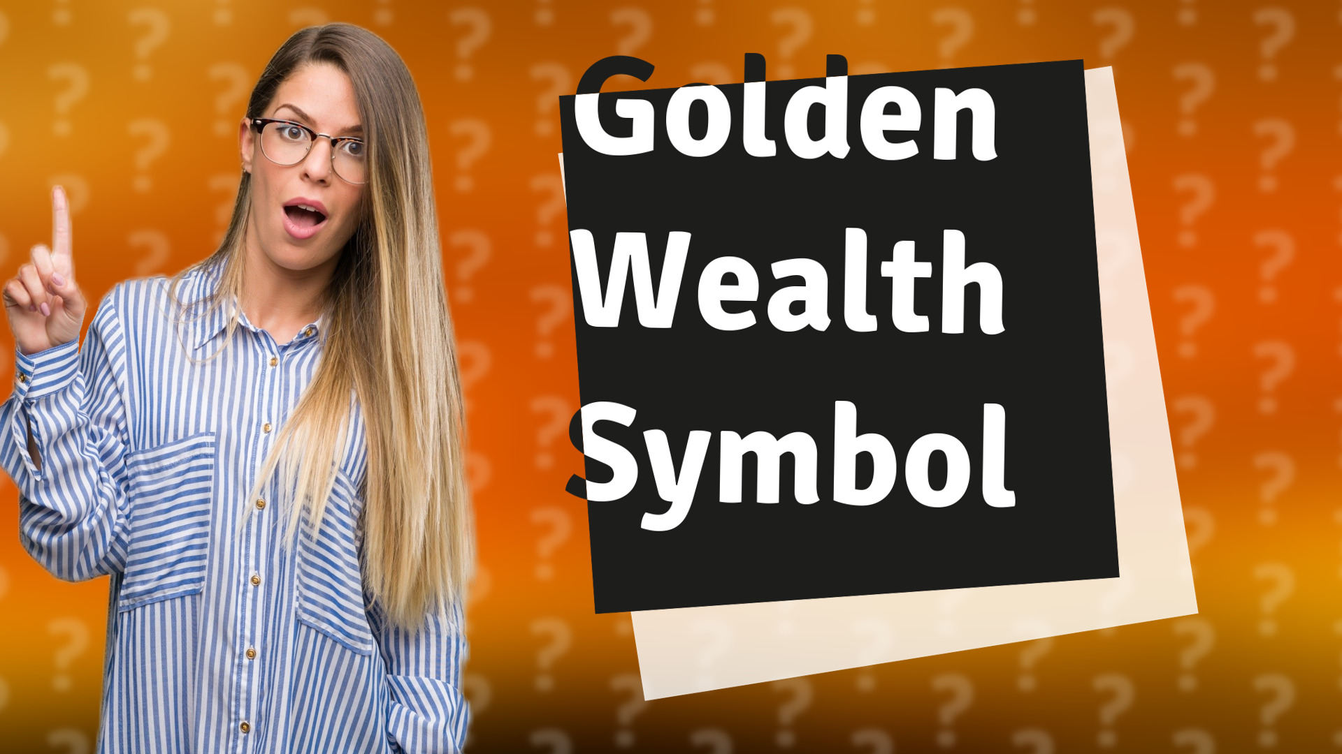 Golden Wealth Symbol
