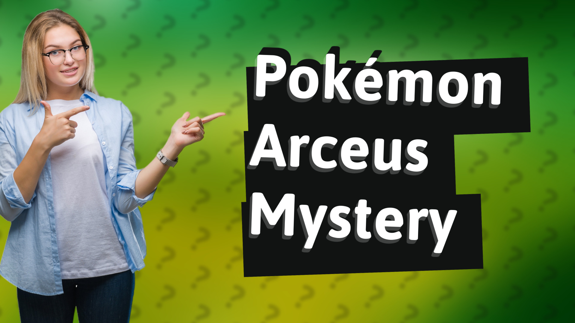Pokémon Arceus Mystery