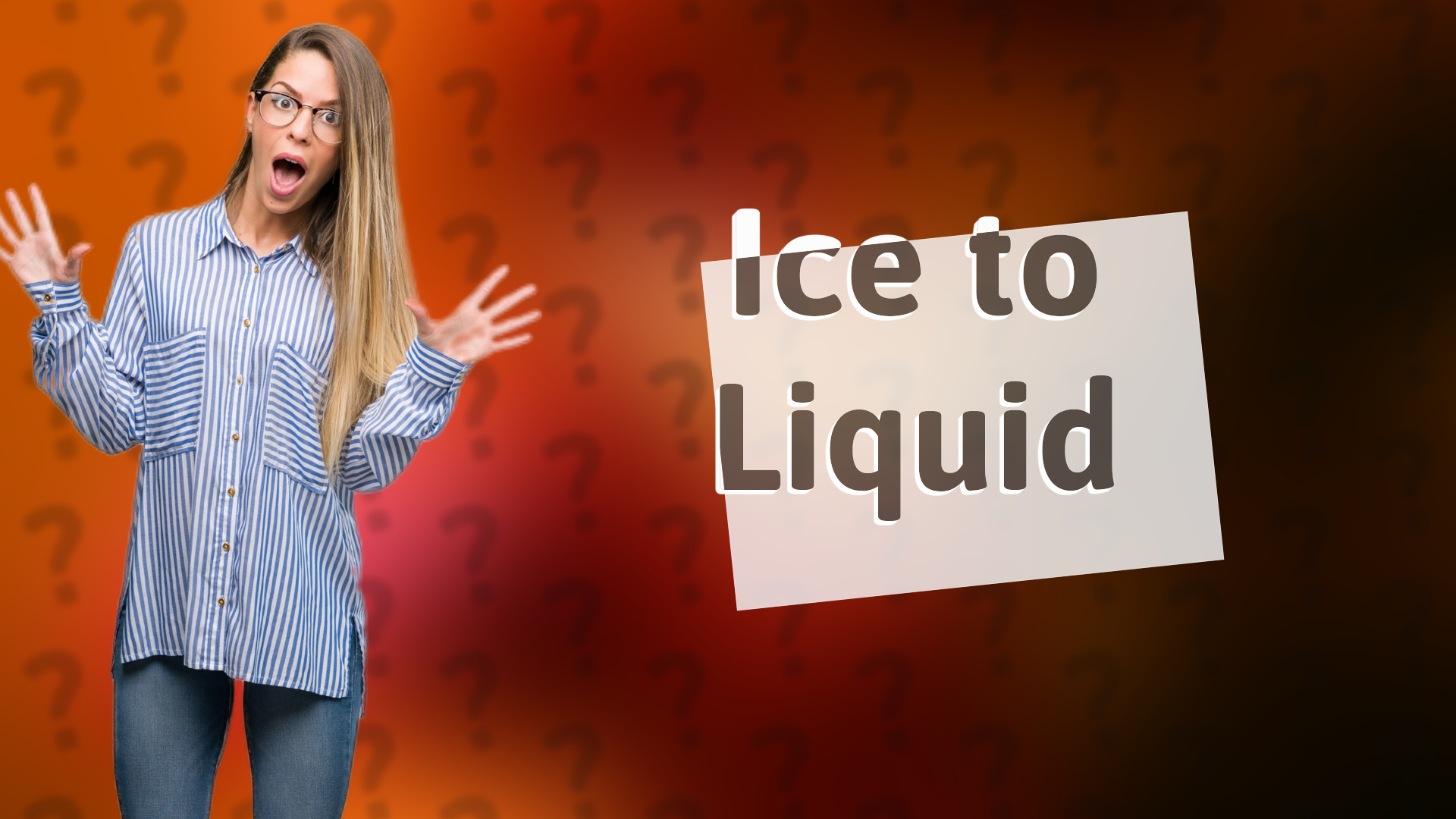 Ice to Liquid