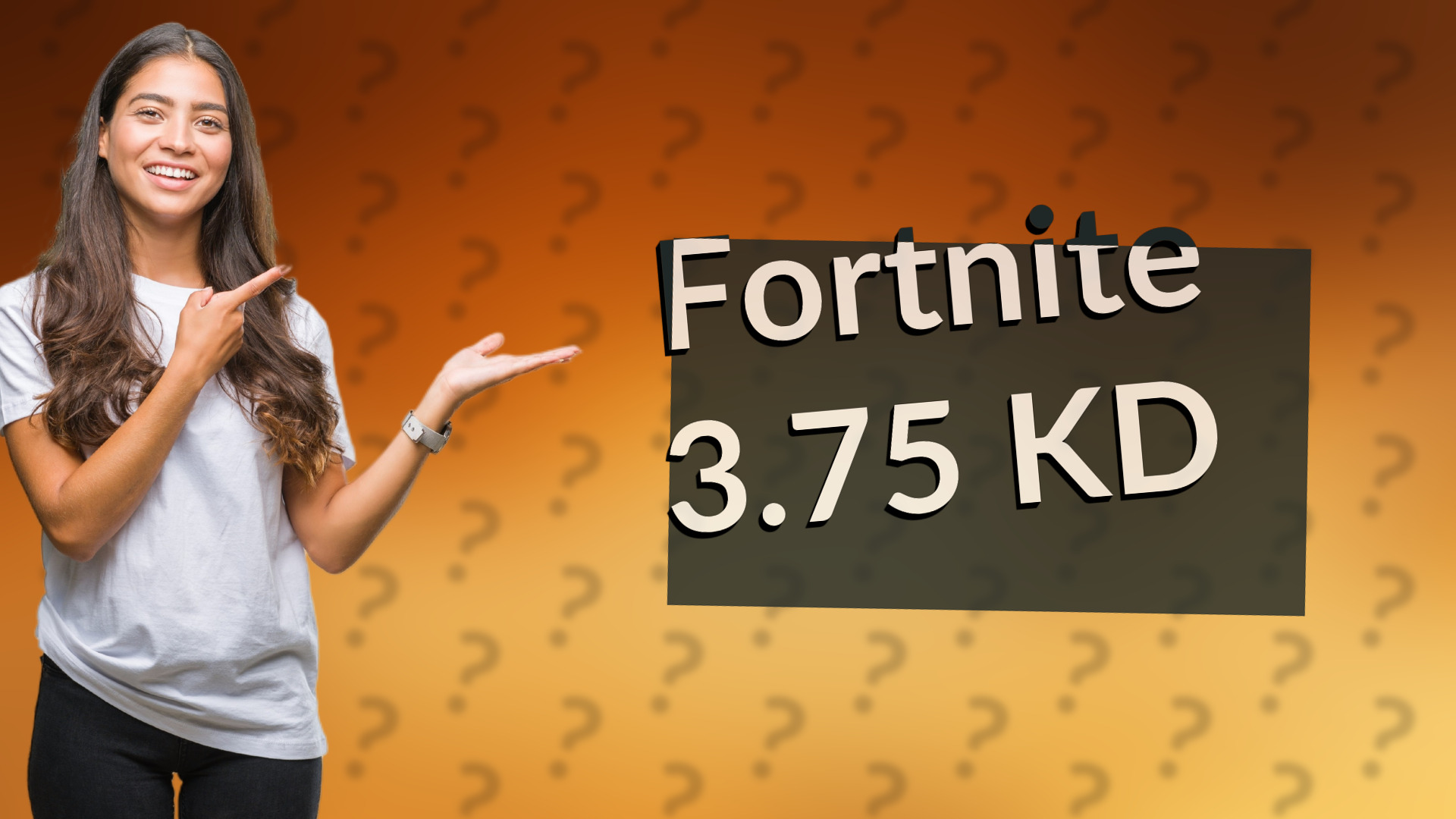 Fortnite 3.75 KD