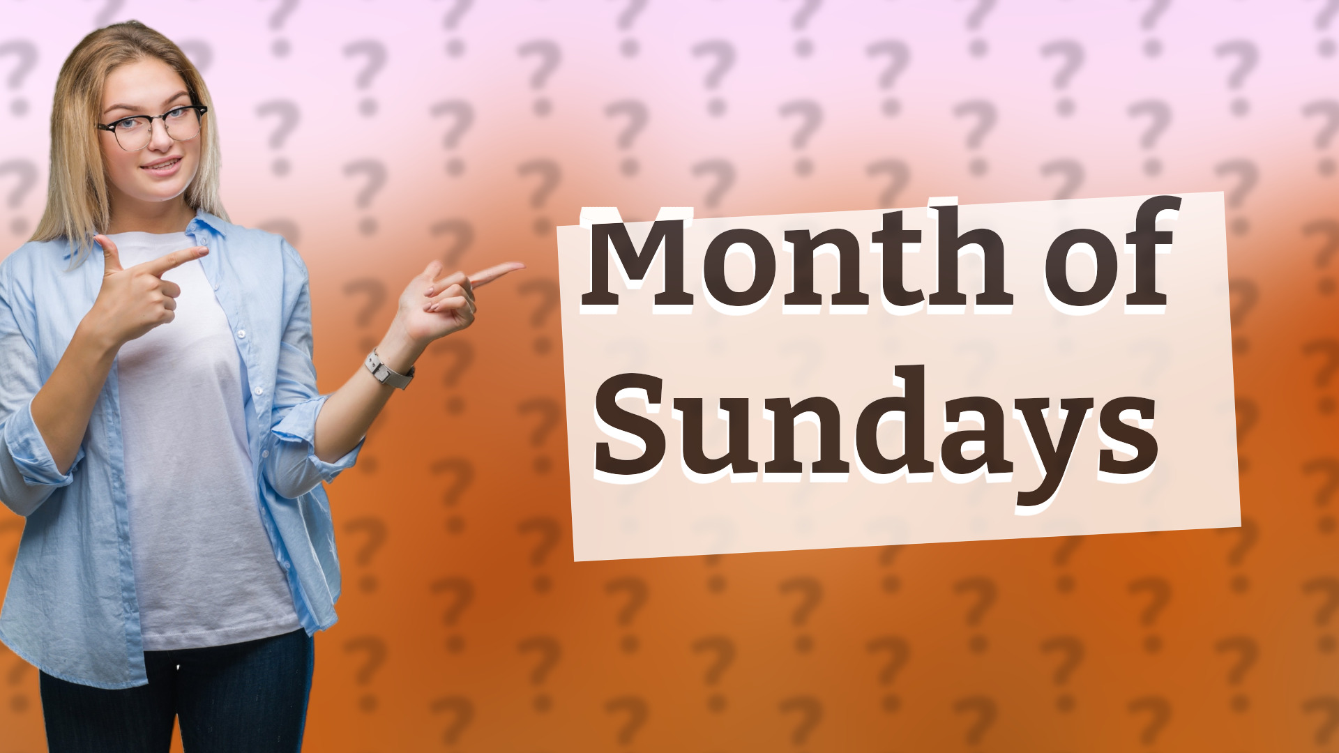 Month of Sundays