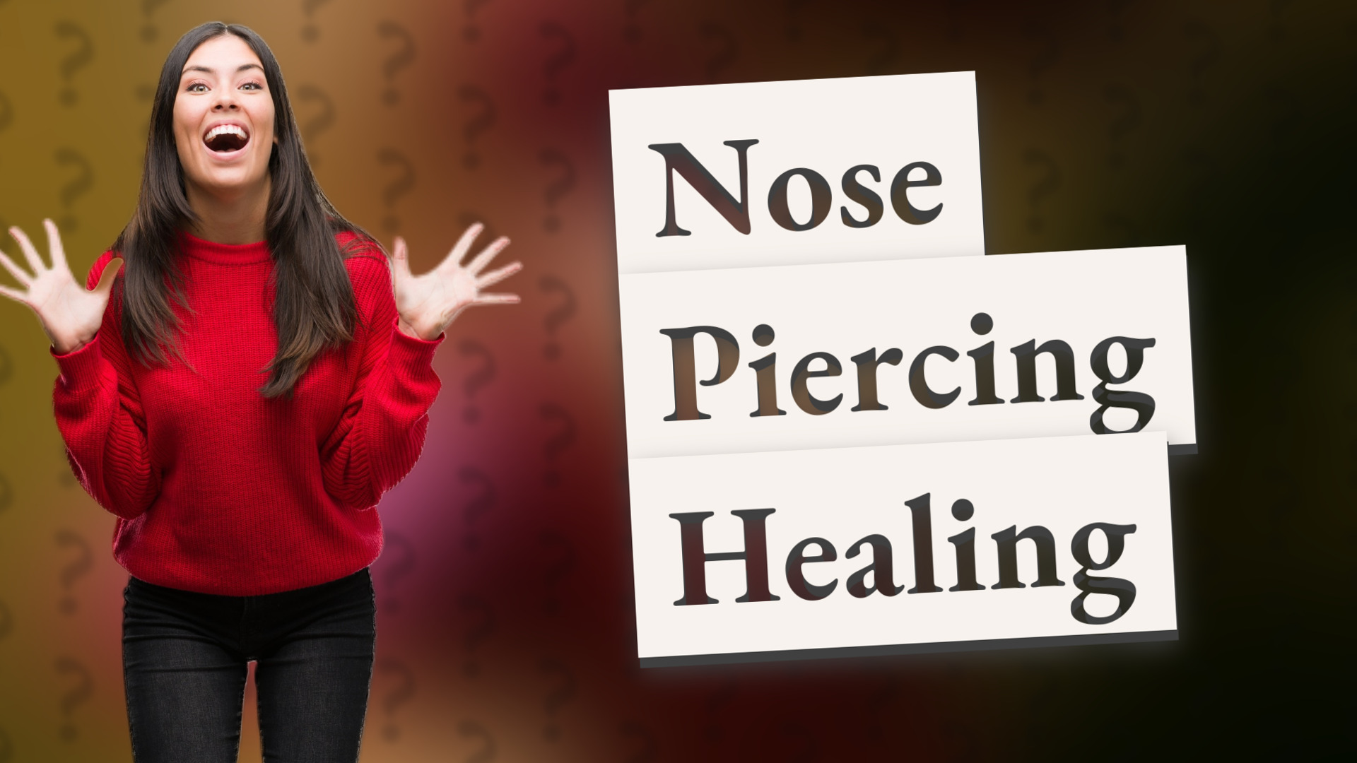 Nose Piercing Healing