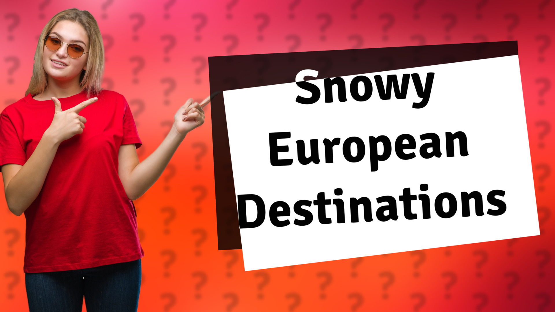 Snowy European Destinations