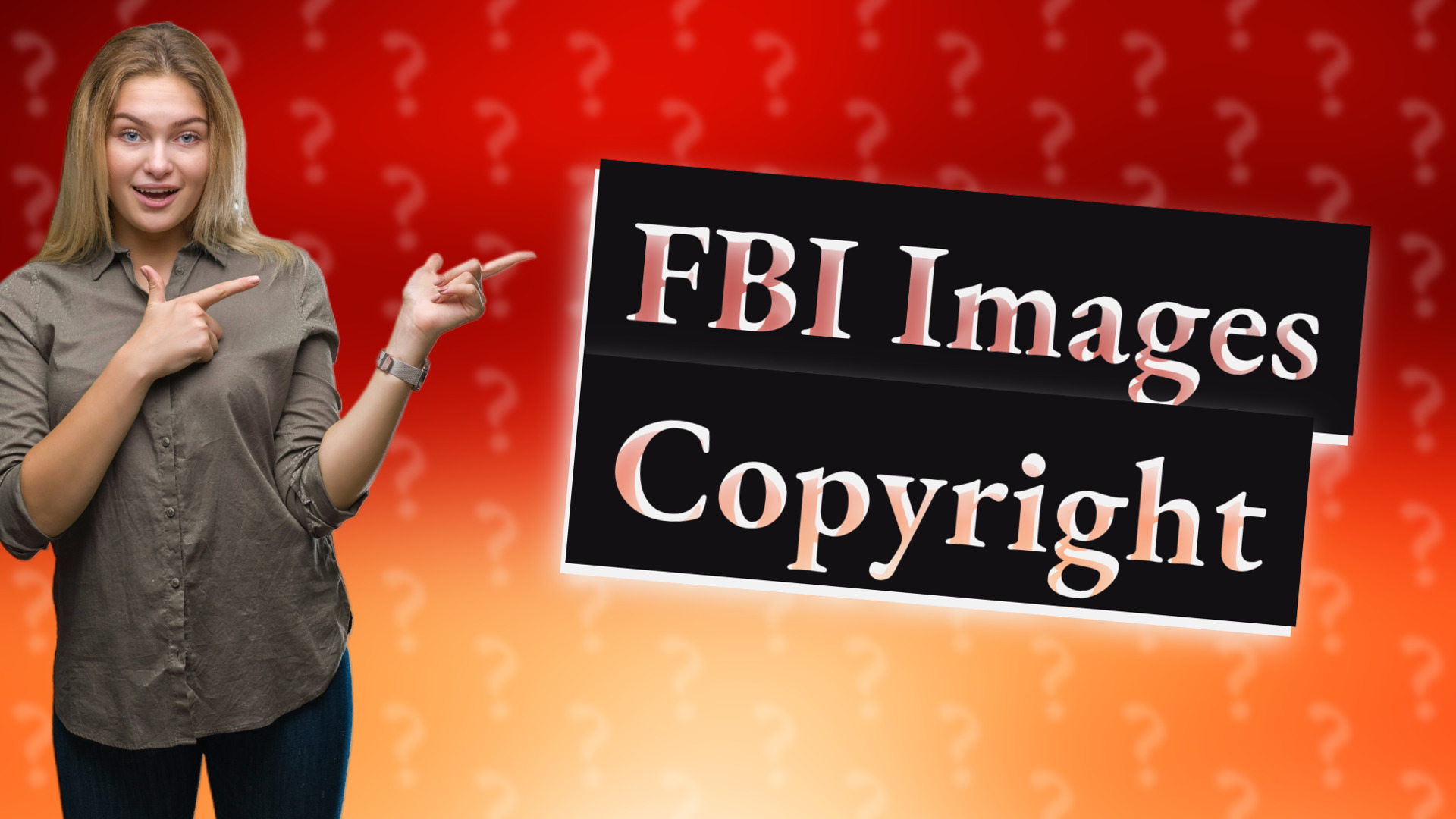 FBI Images Copyright