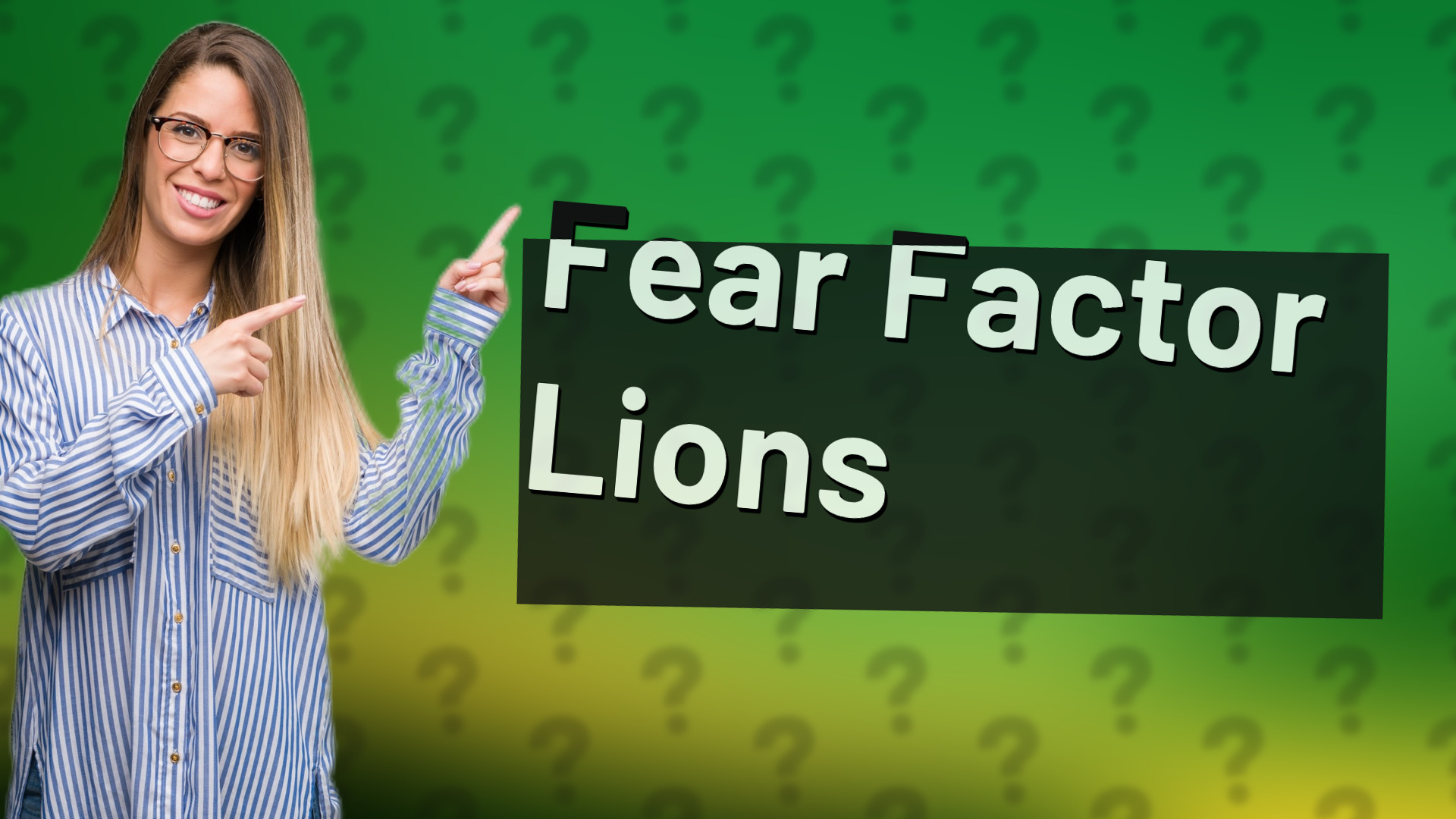 Fear Factor Lions