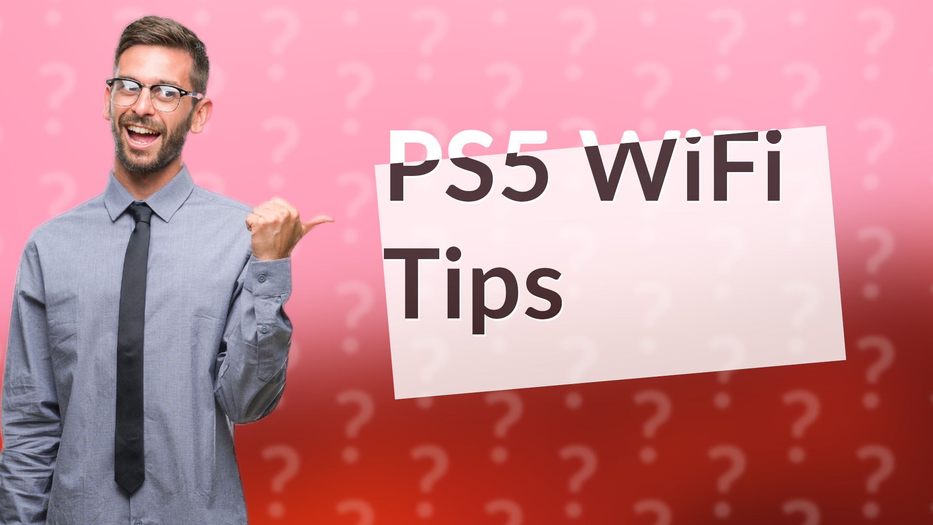 PS5 WiFi Tips