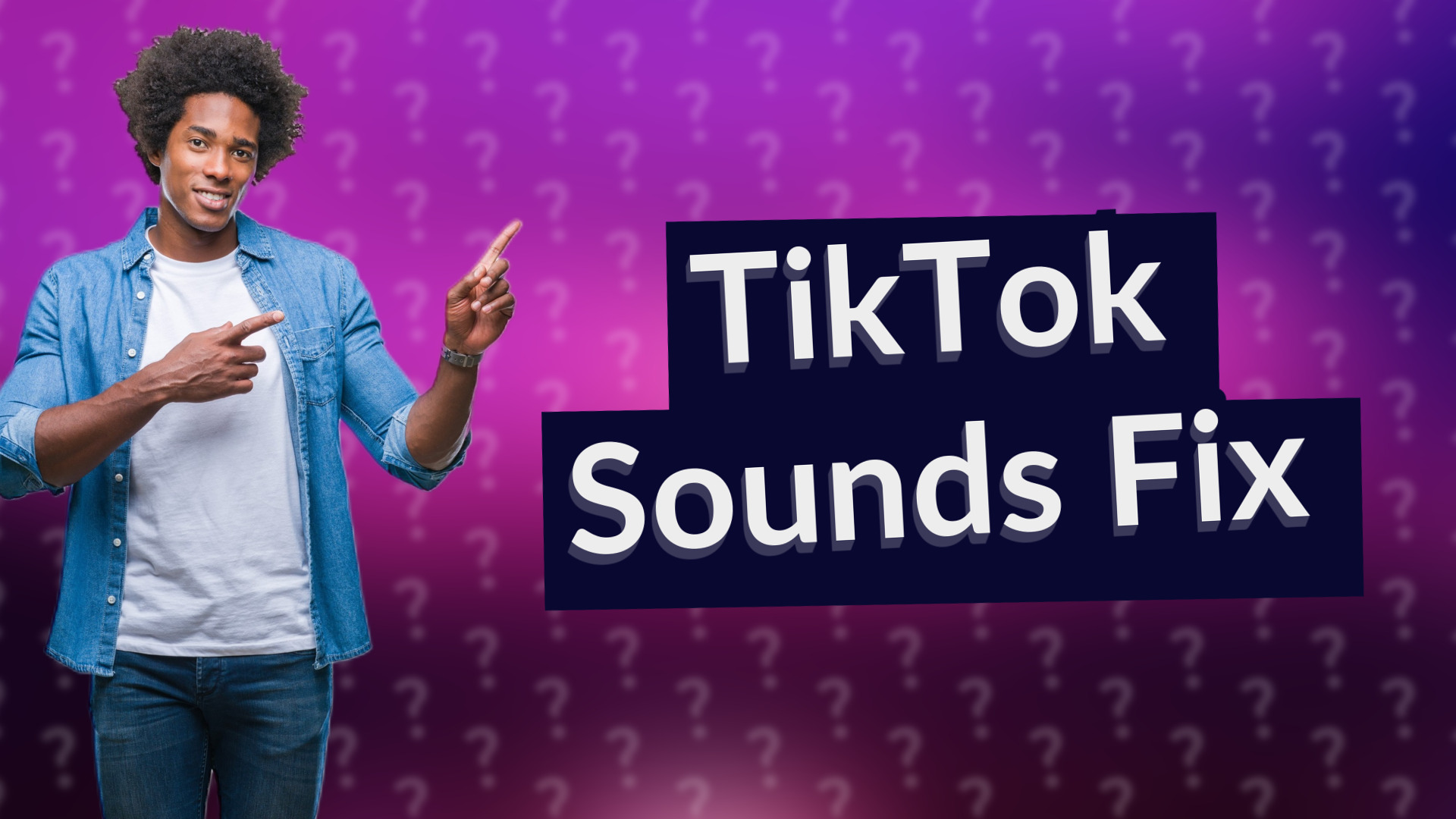 TikTok Sounds Fix