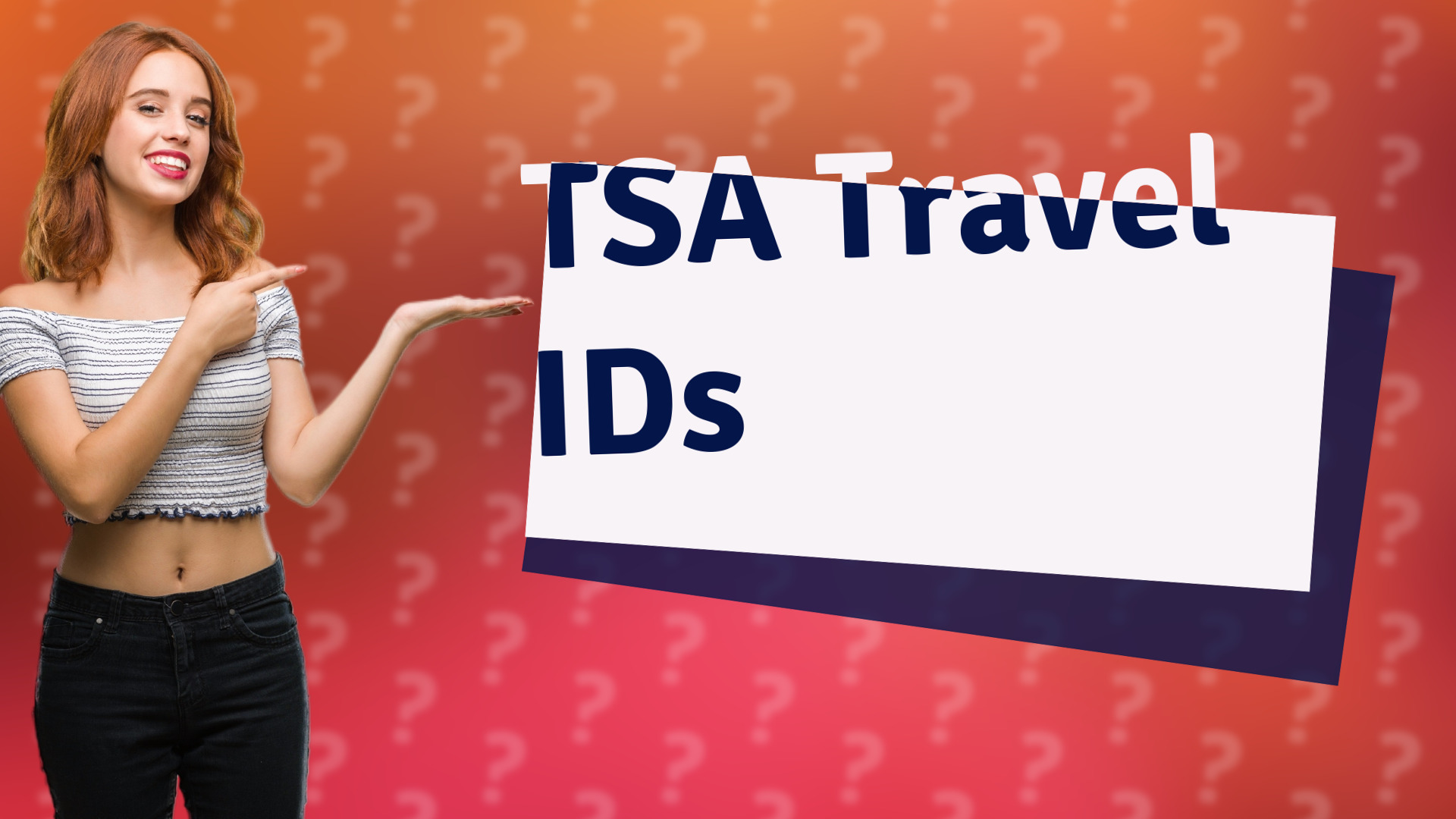 TSA Travel IDs