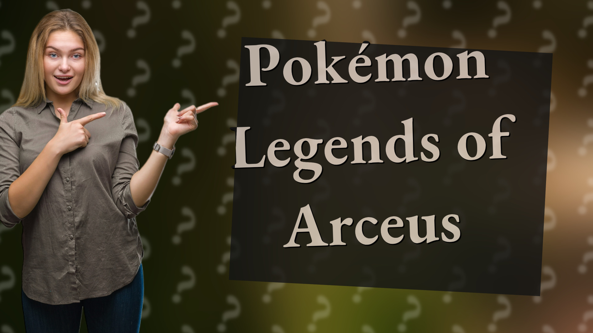 Pokémon Legends of Arceus