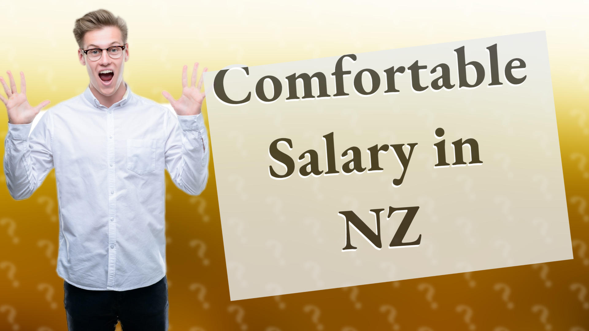 Comfortable Salary in NZ