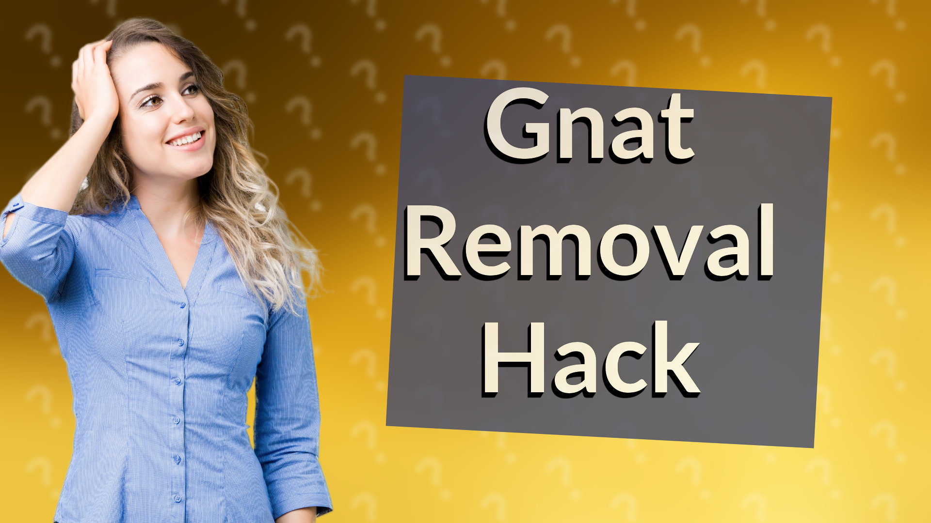 Gnat Removal Hack
