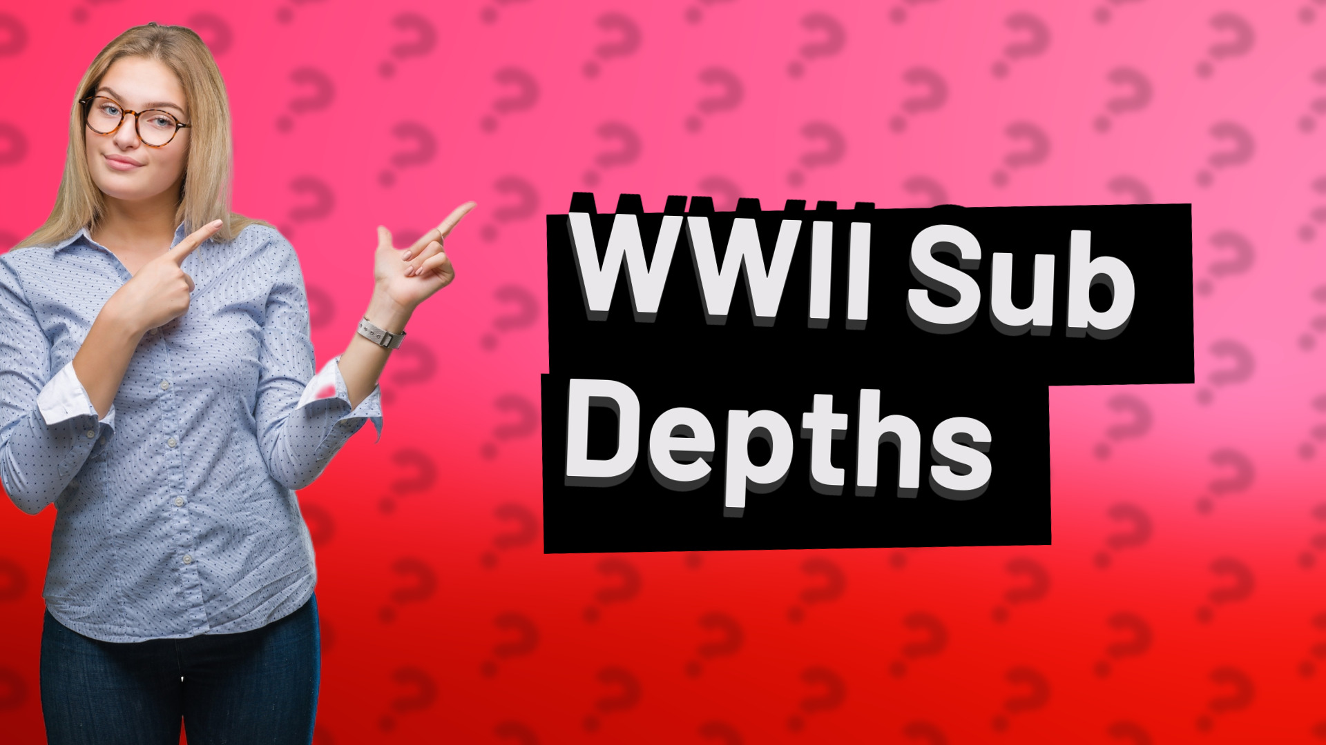 WWII Sub Depths