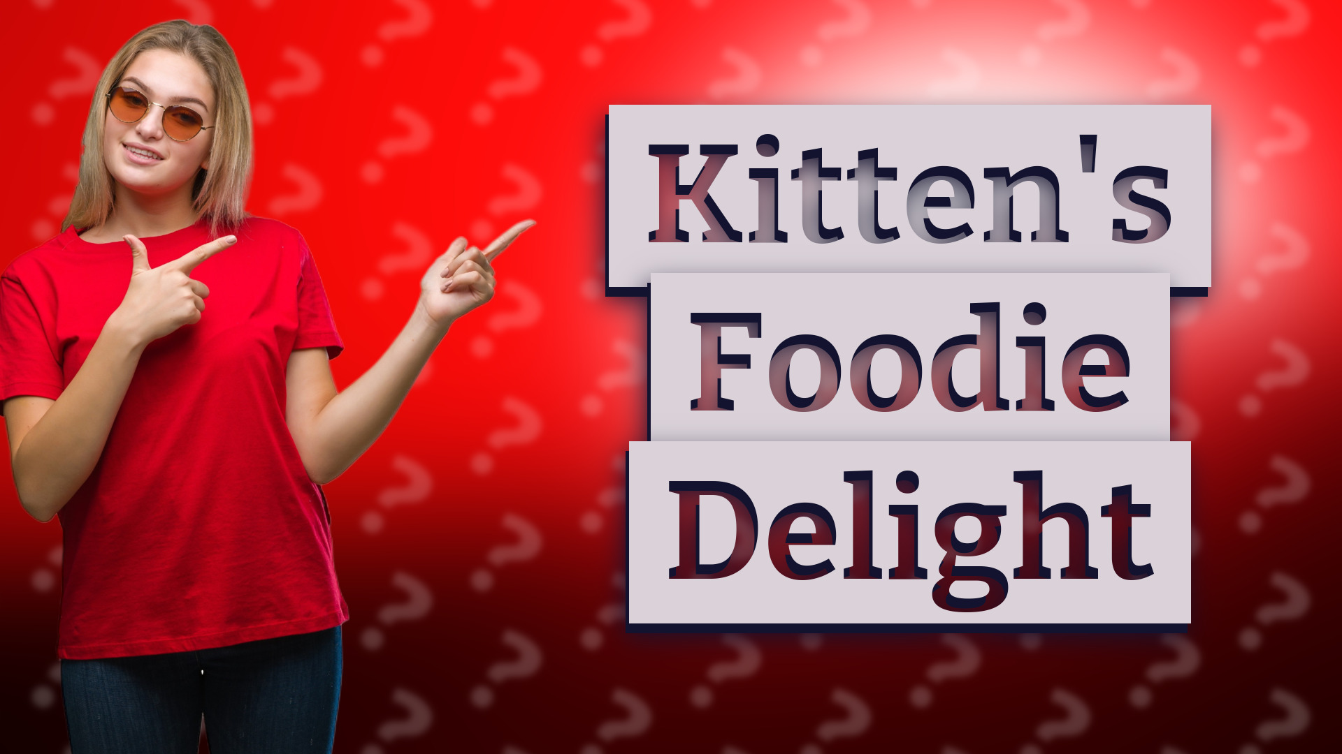 Kitten's Foodie Delight