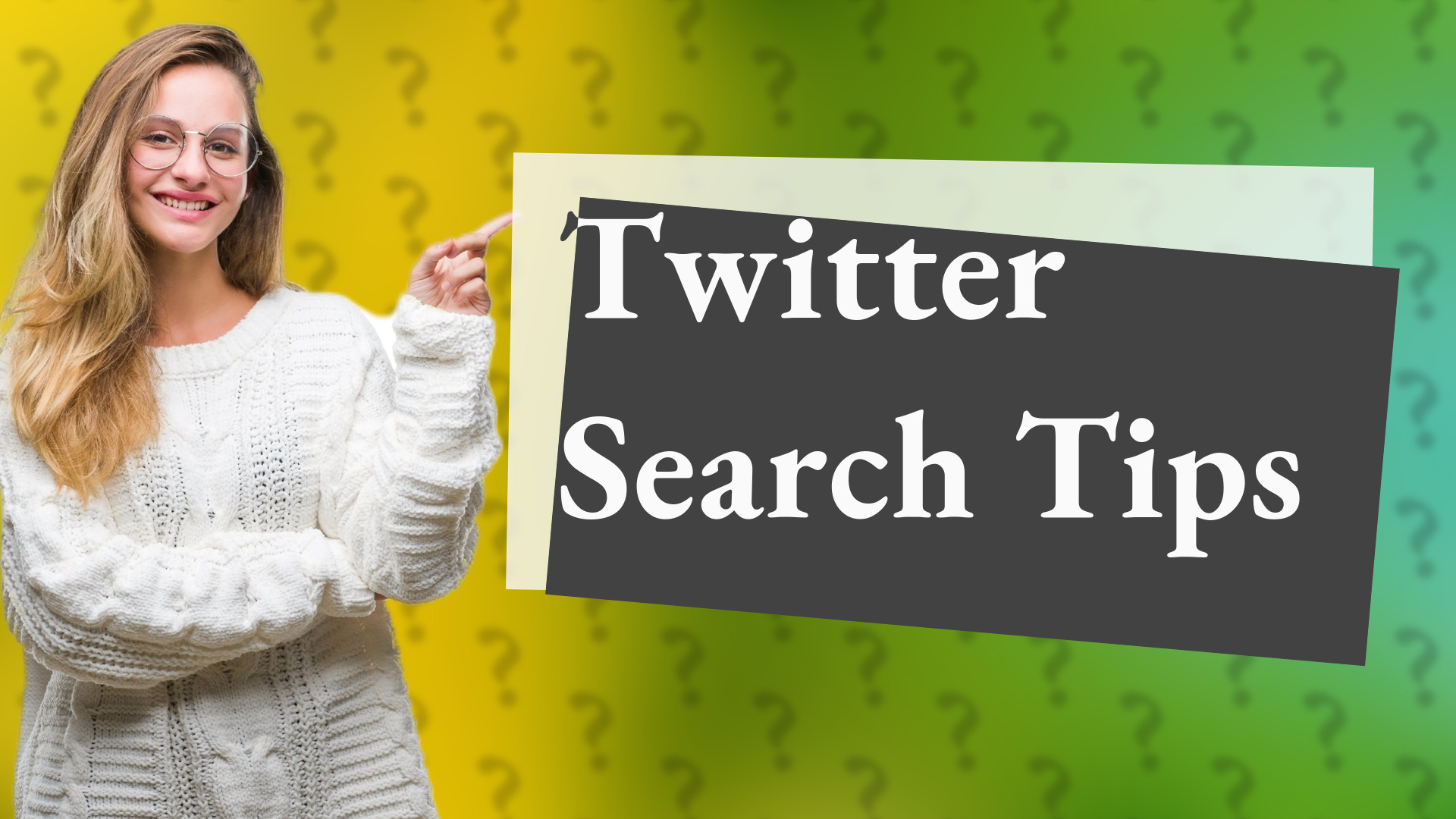 Twitter Search Tips