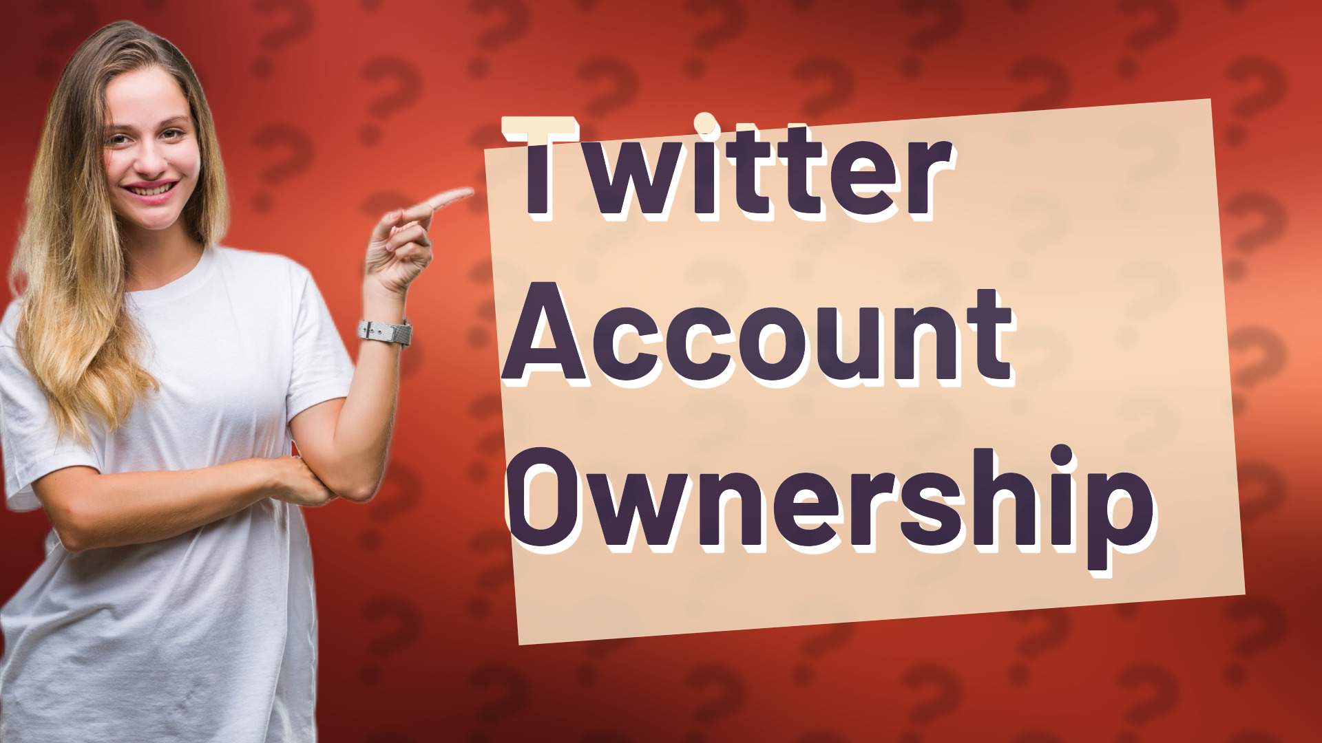 Twitter Account Ownership