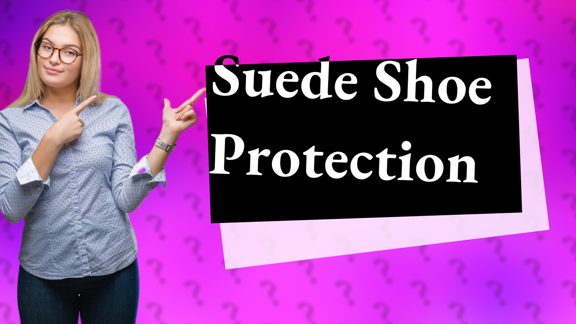 Suede Shoe Protection