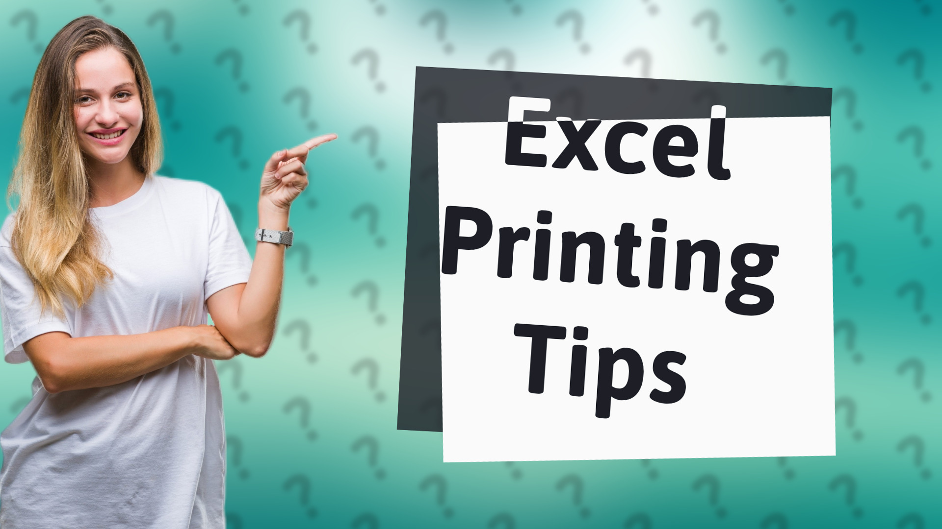 Excel Printing Tips