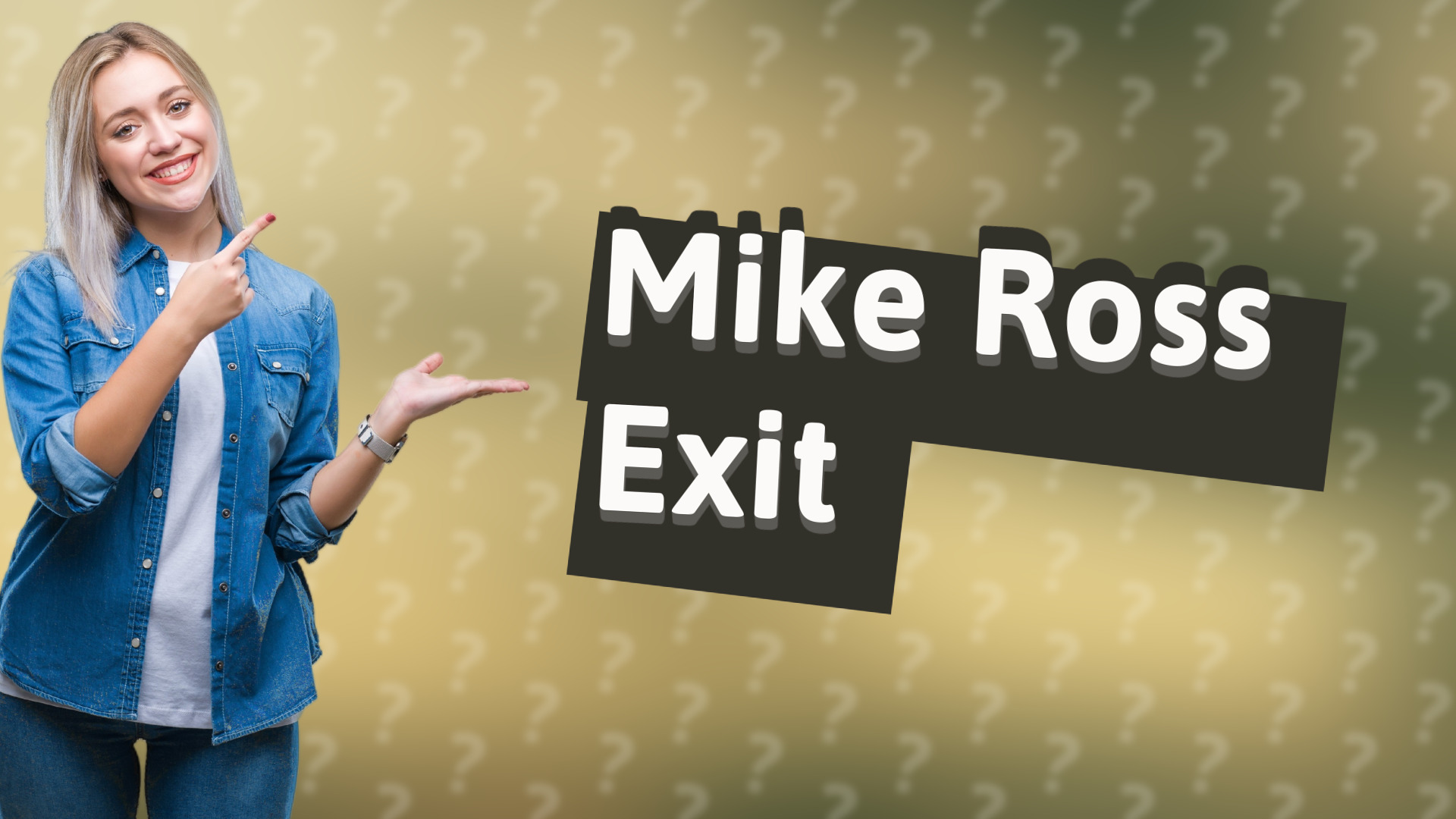 Mike Ross Exit