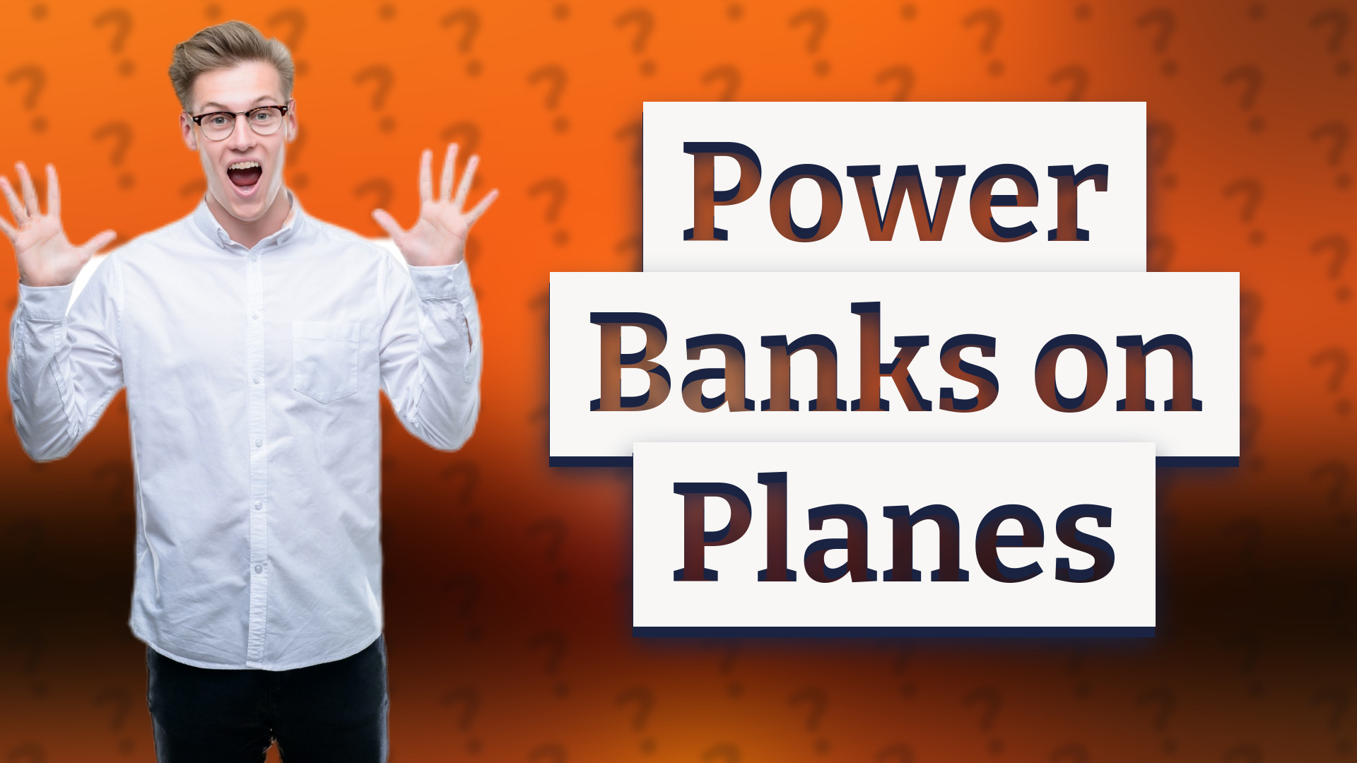 Power Banks on Planes