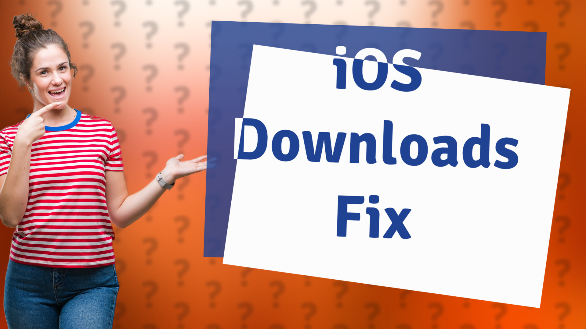 iOS Downloads Fix