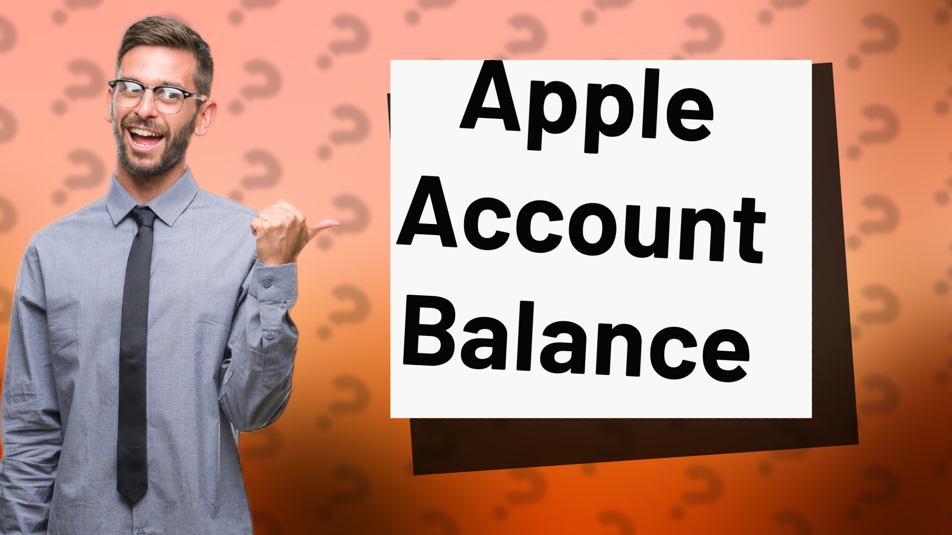 Apple Account Balance
