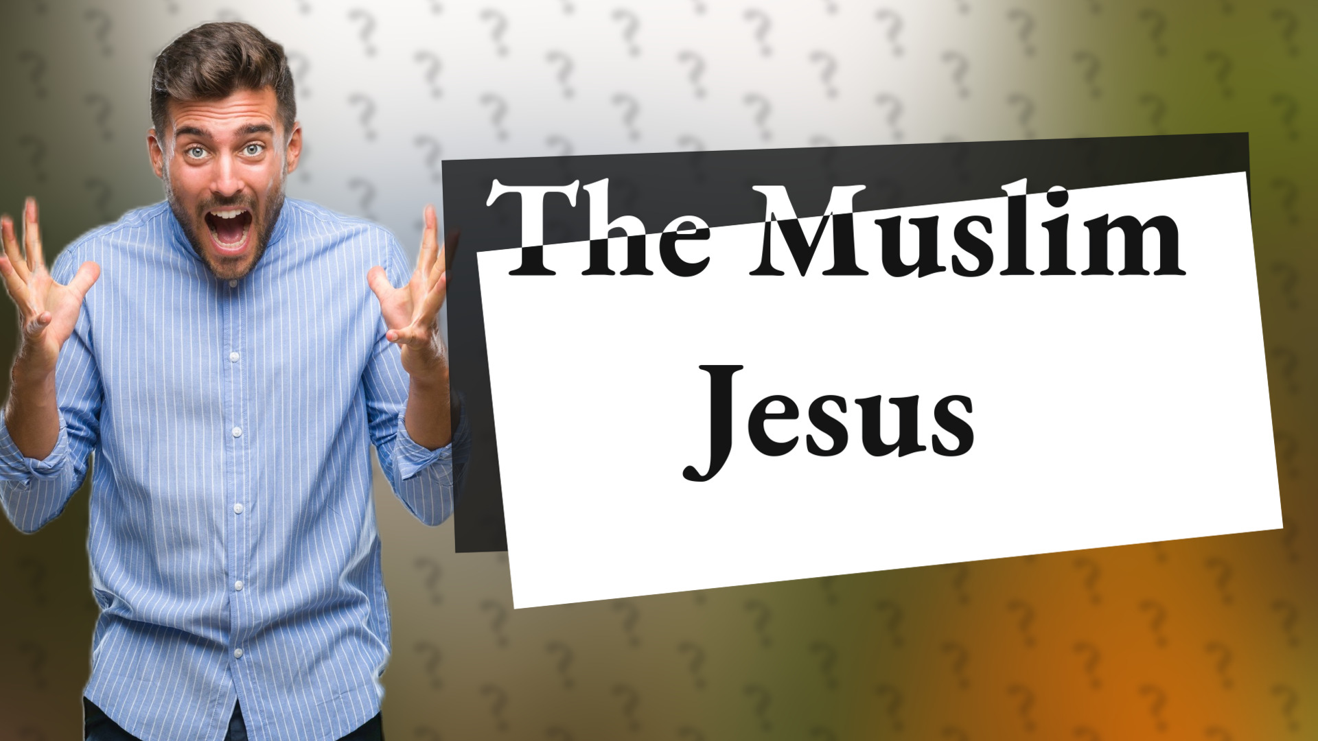 The Muslim Jesus