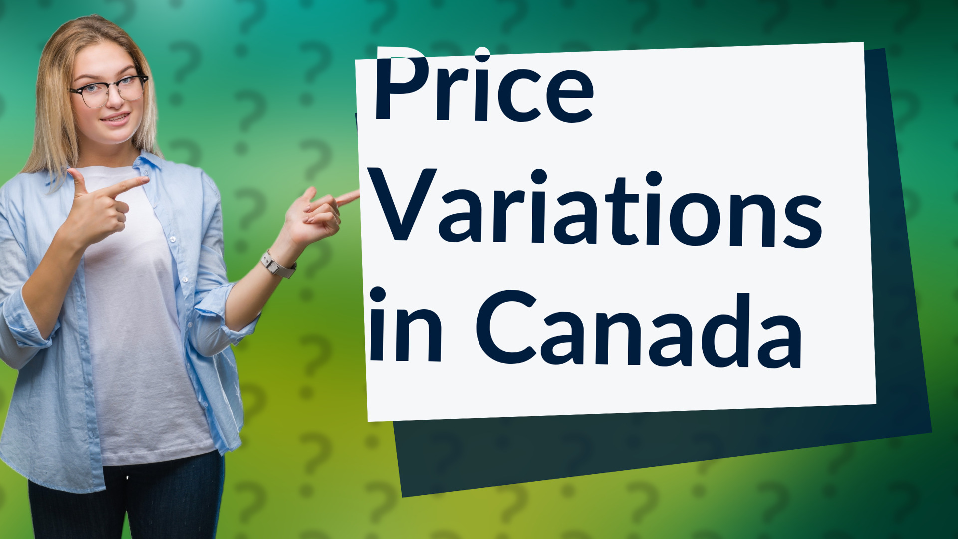 Price Variations in Canada