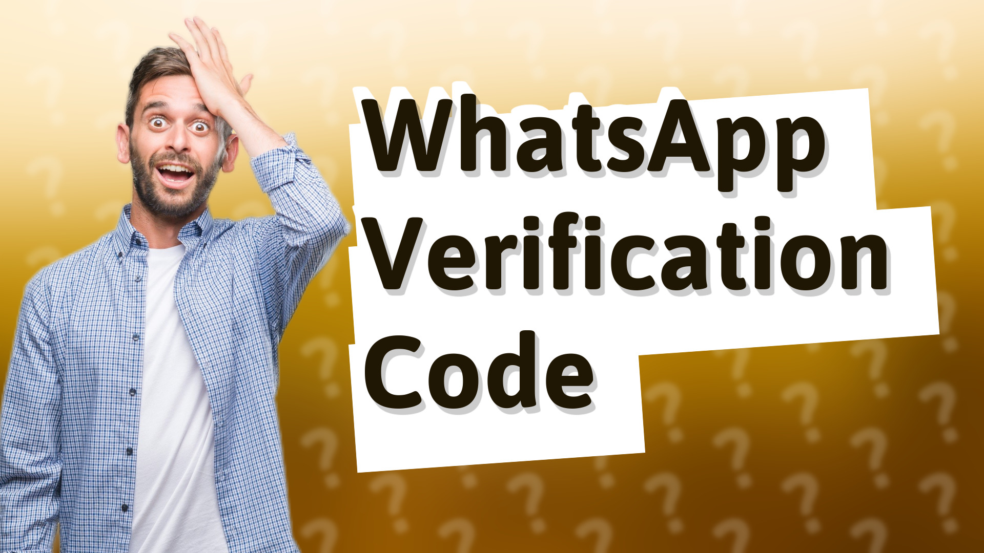 WhatsApp Verification Code