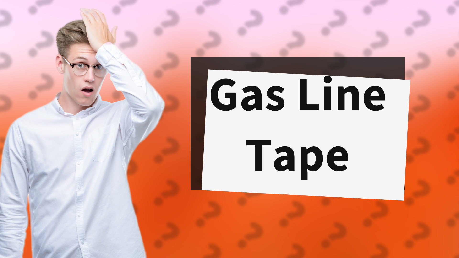 Gas Line Tape