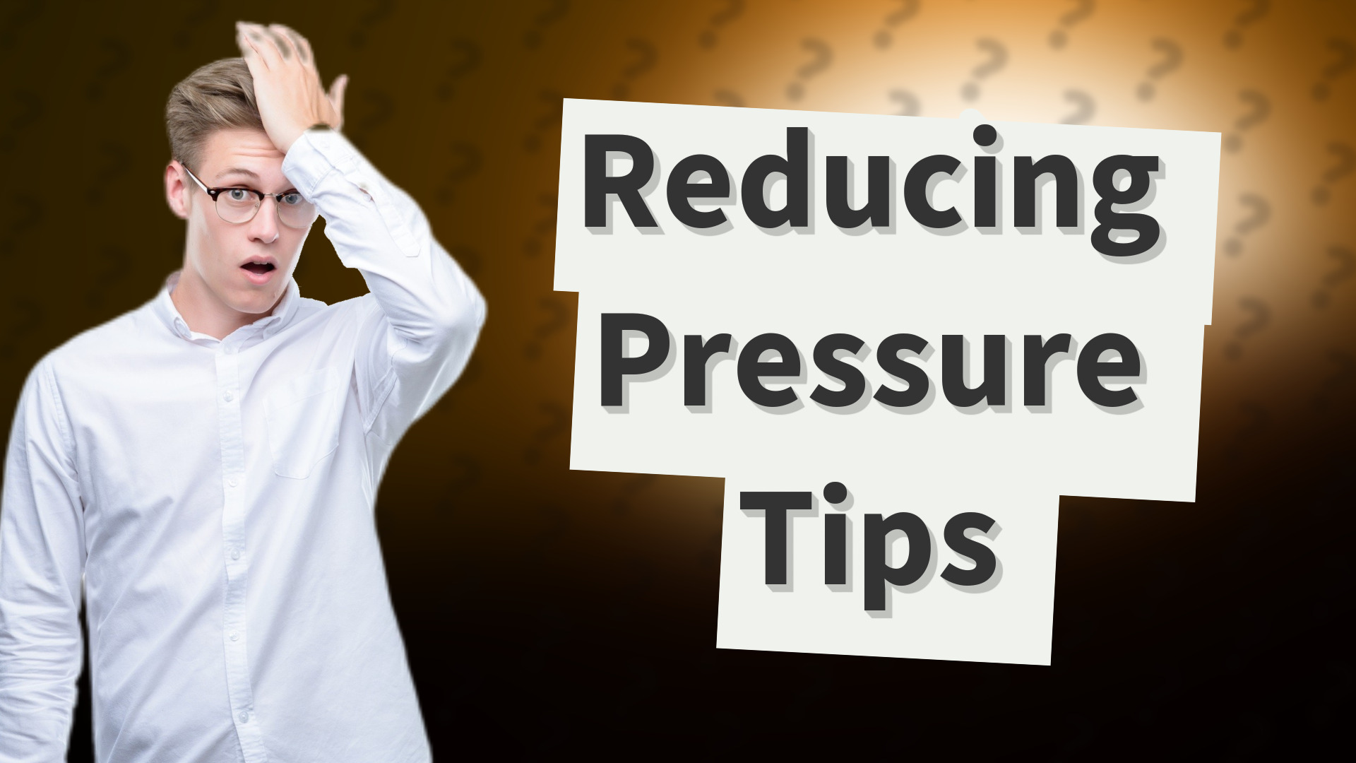 Reducing Pressure Tips