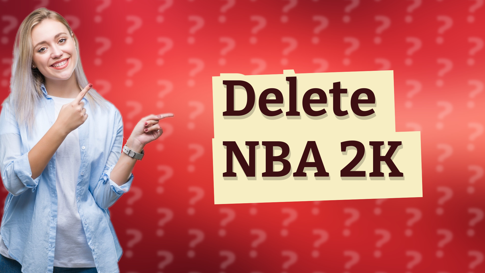 Delete NBA 2K