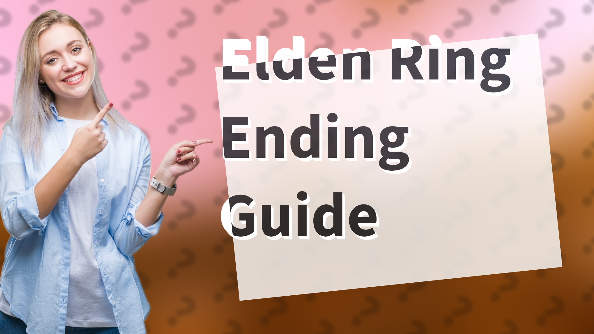Elden Ring Ending Guide