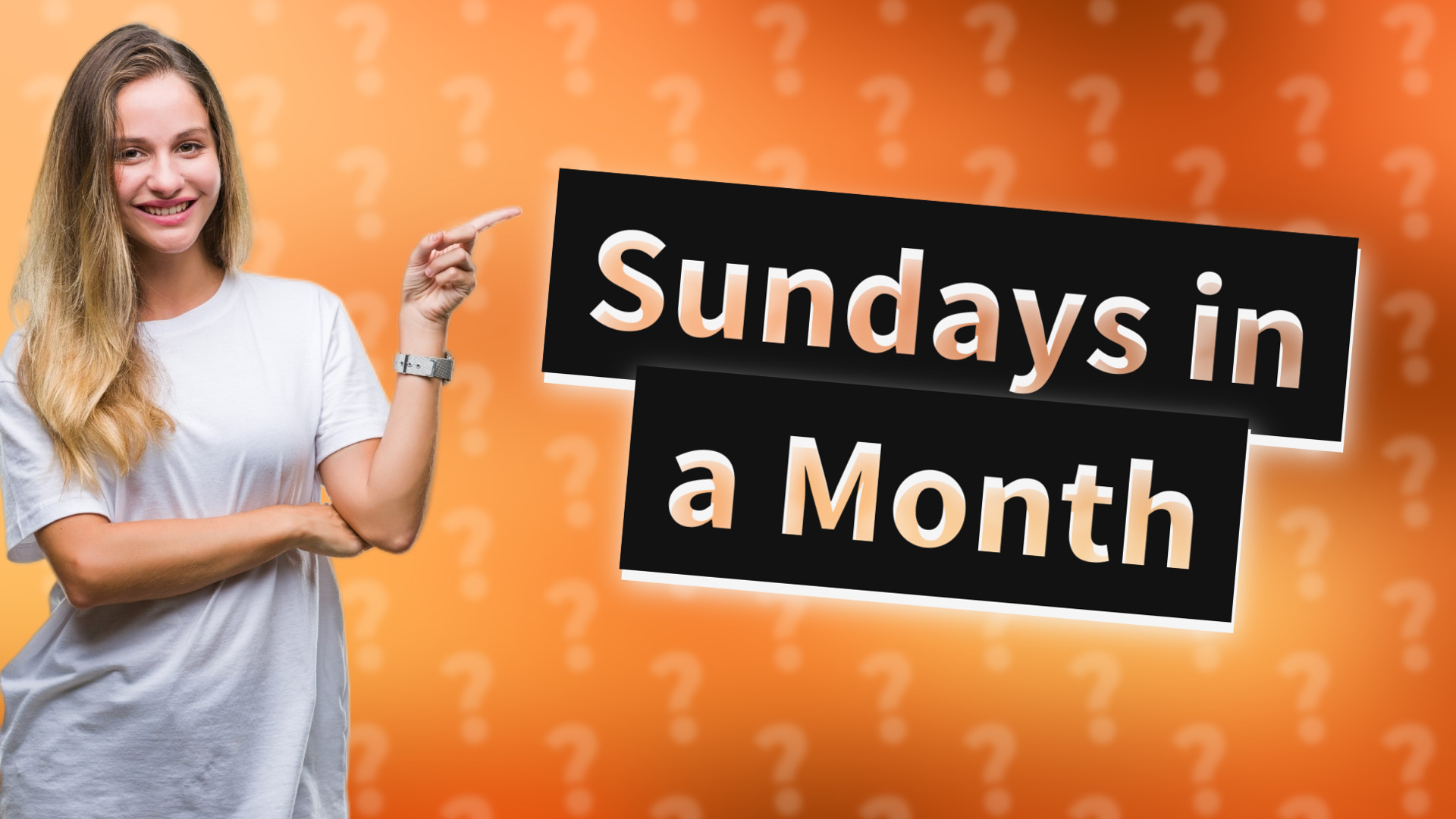 Sundays in a Month