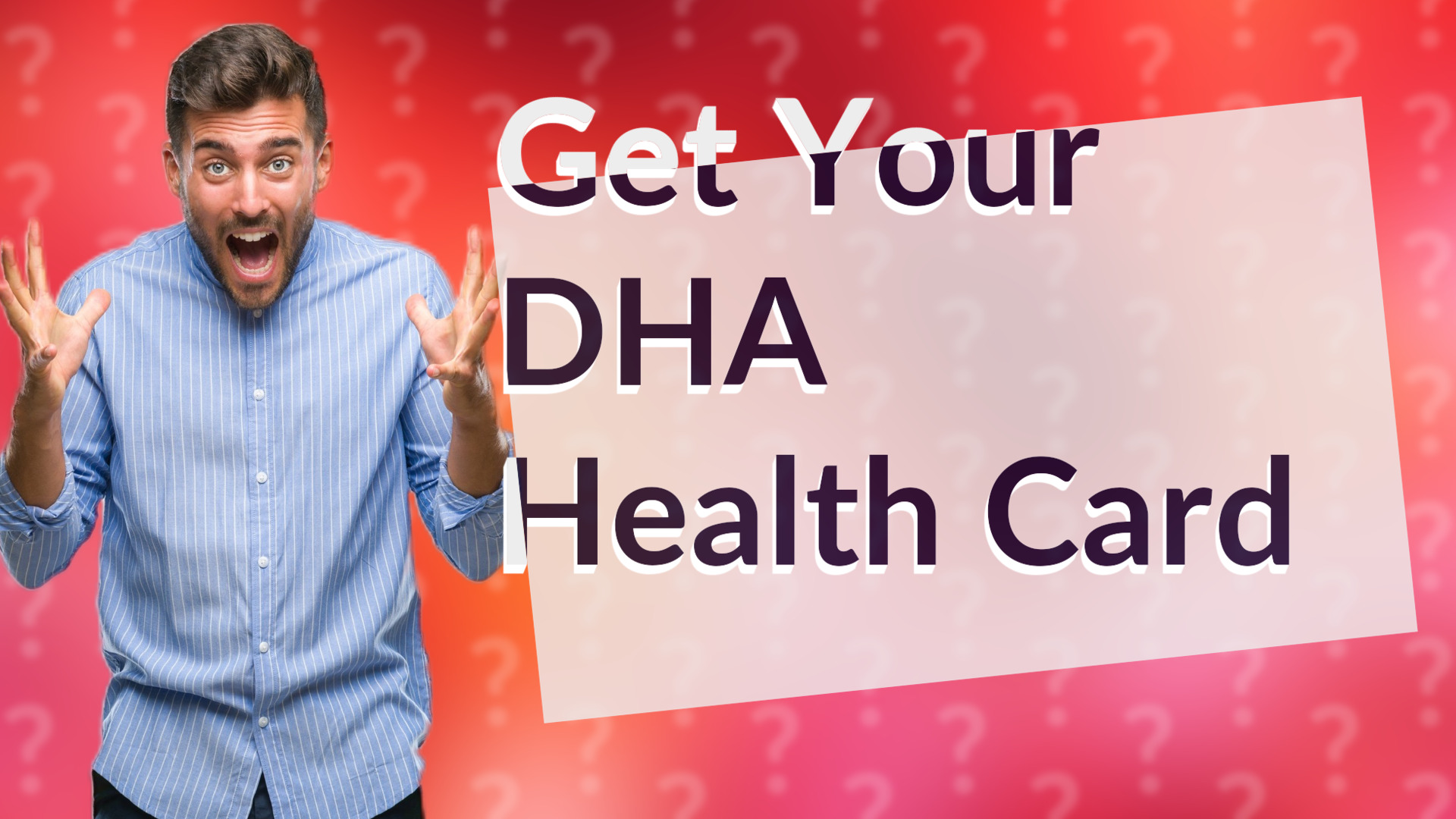 Get Your DHA Health Card