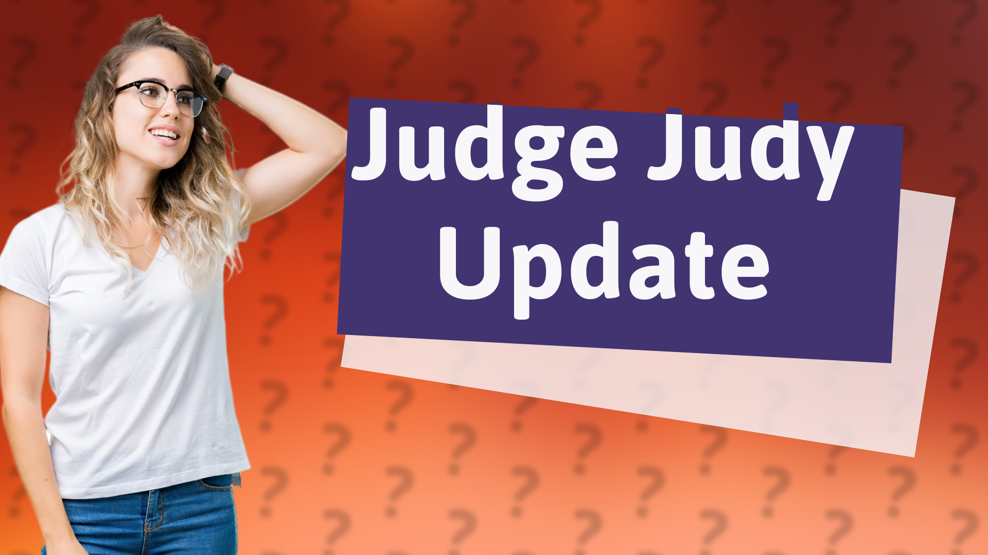 Judge Judy Update