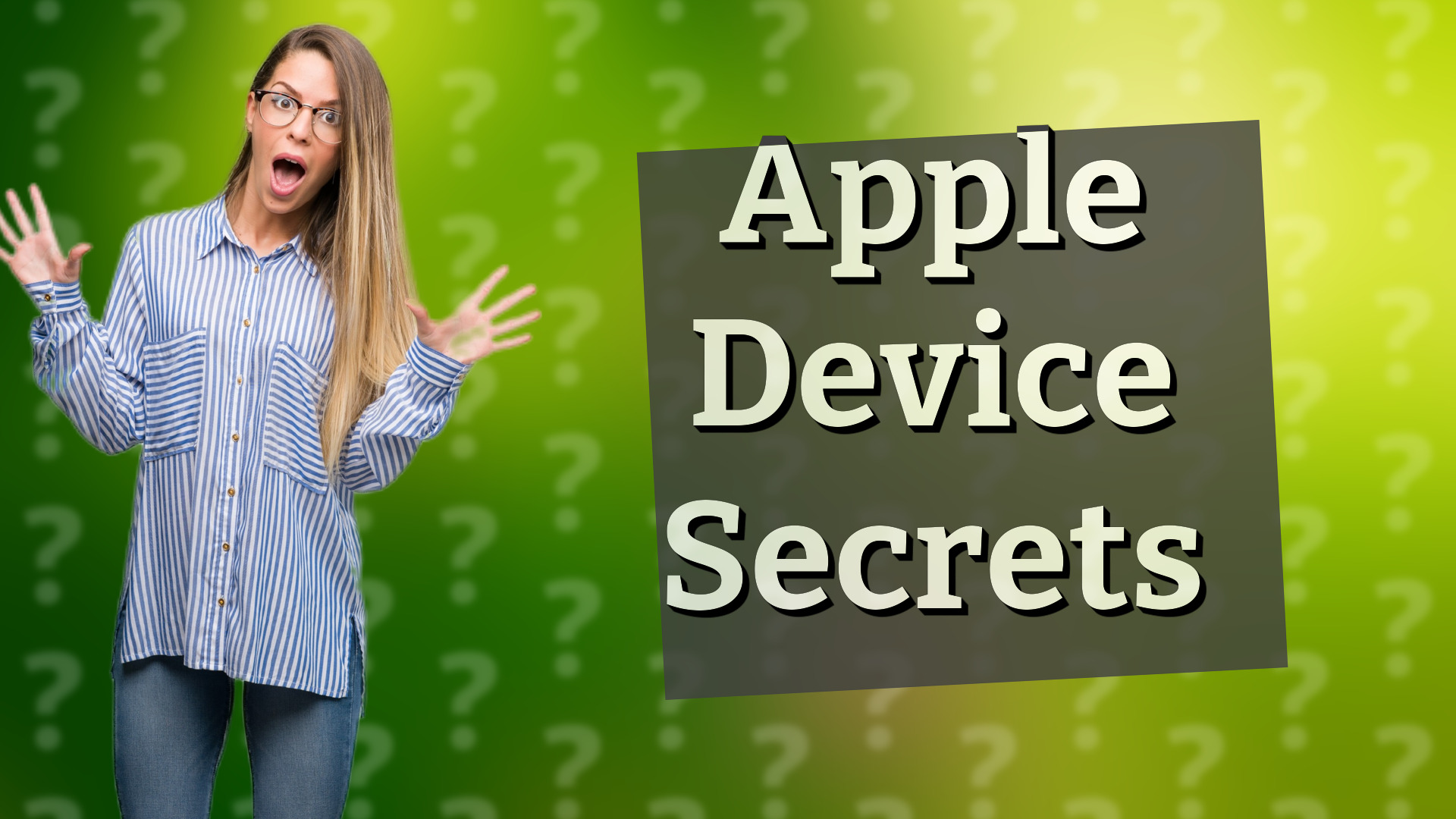 Apple Device Secrets