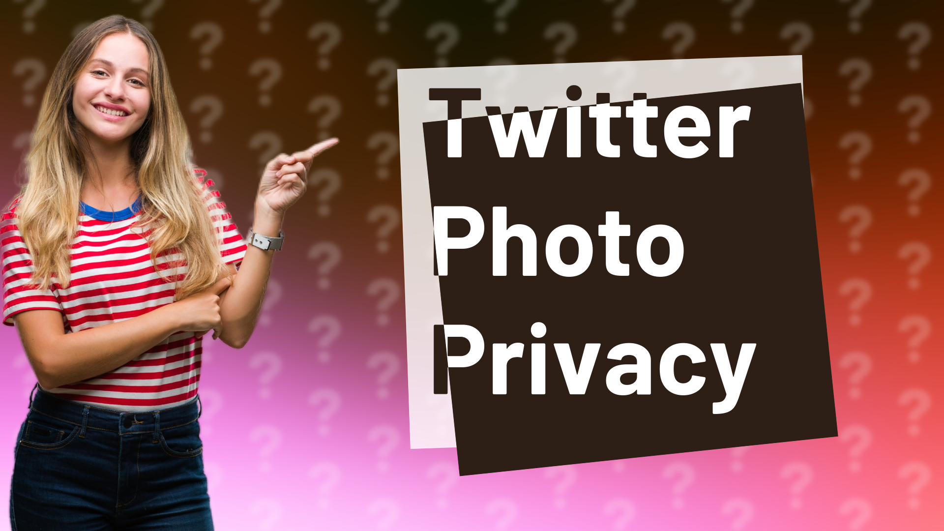 Twitter Photo Privacy