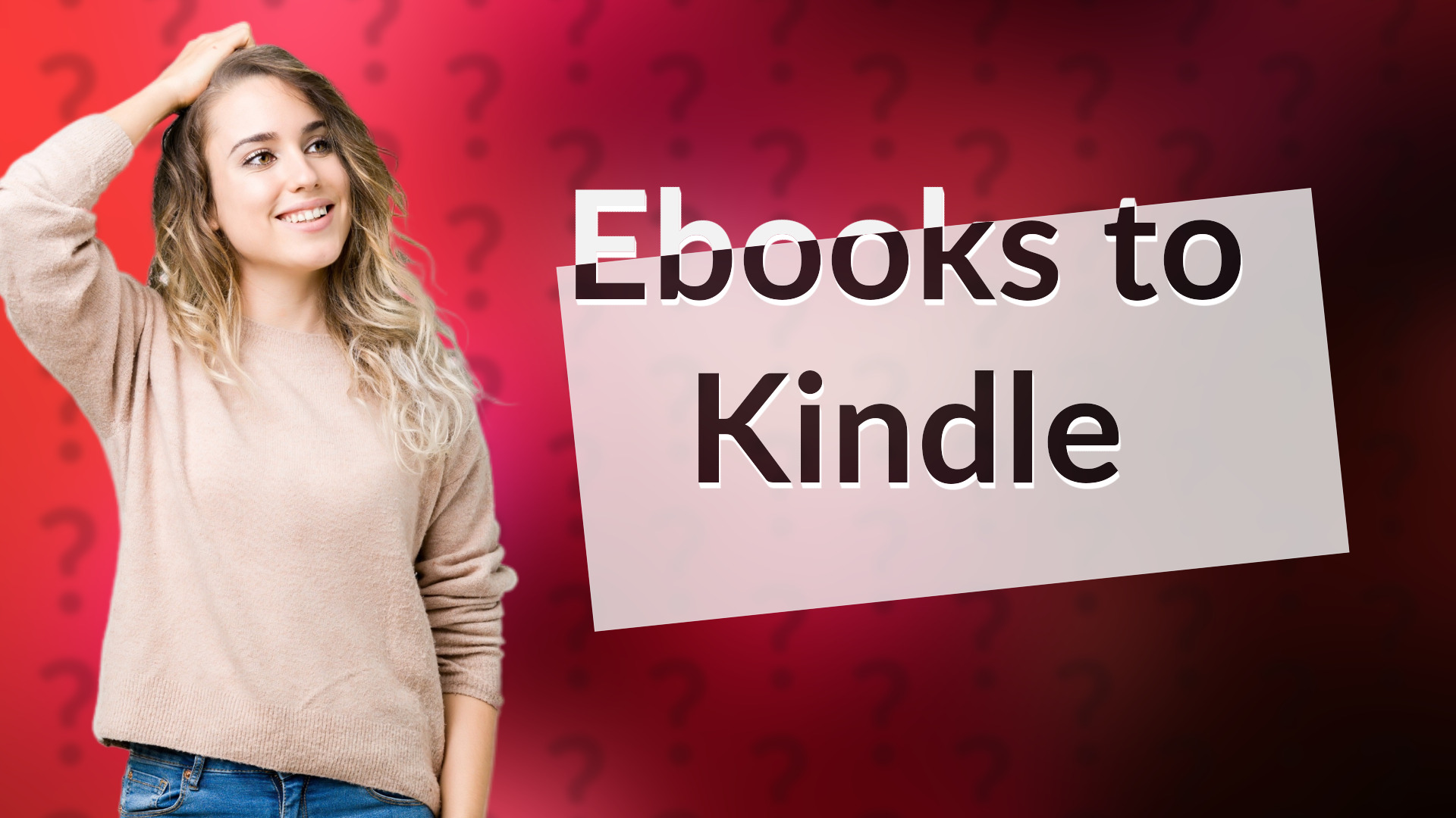 Ebooks to Kindle
