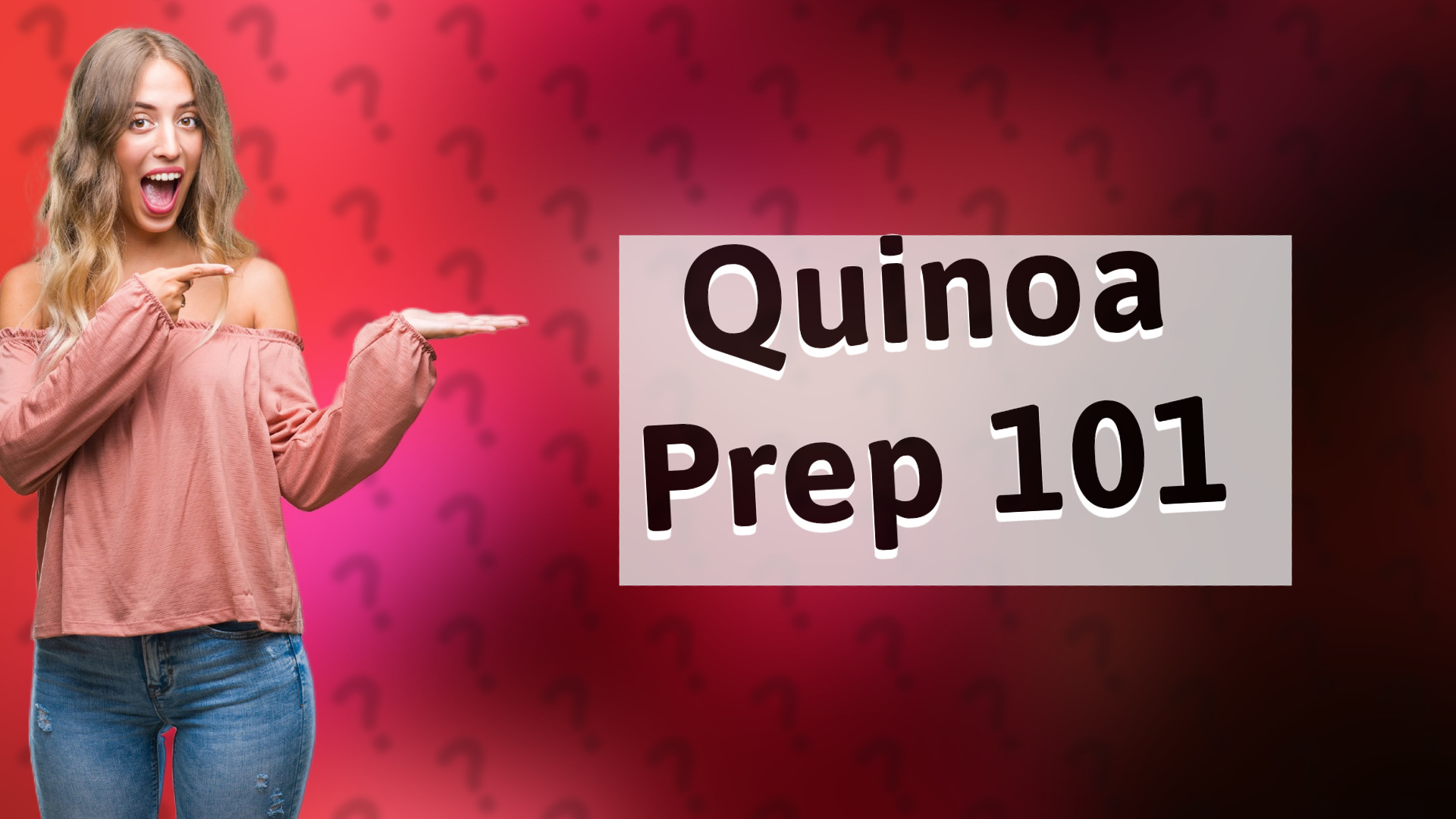 Quinoa Prep 101