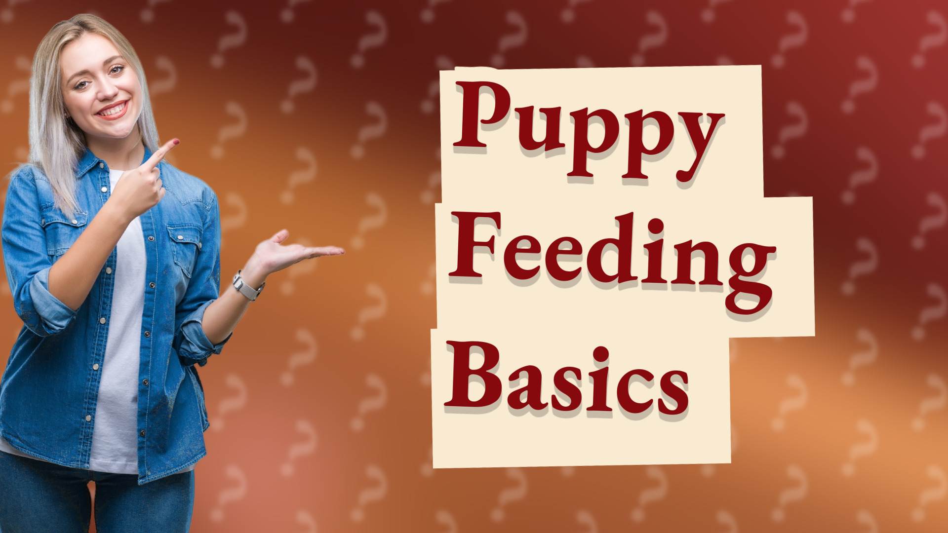 Puppy Feeding Basics