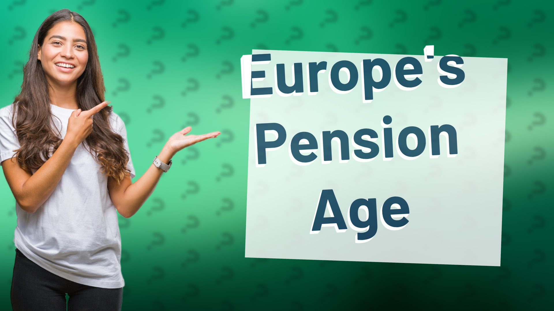 Europe's Pension Age