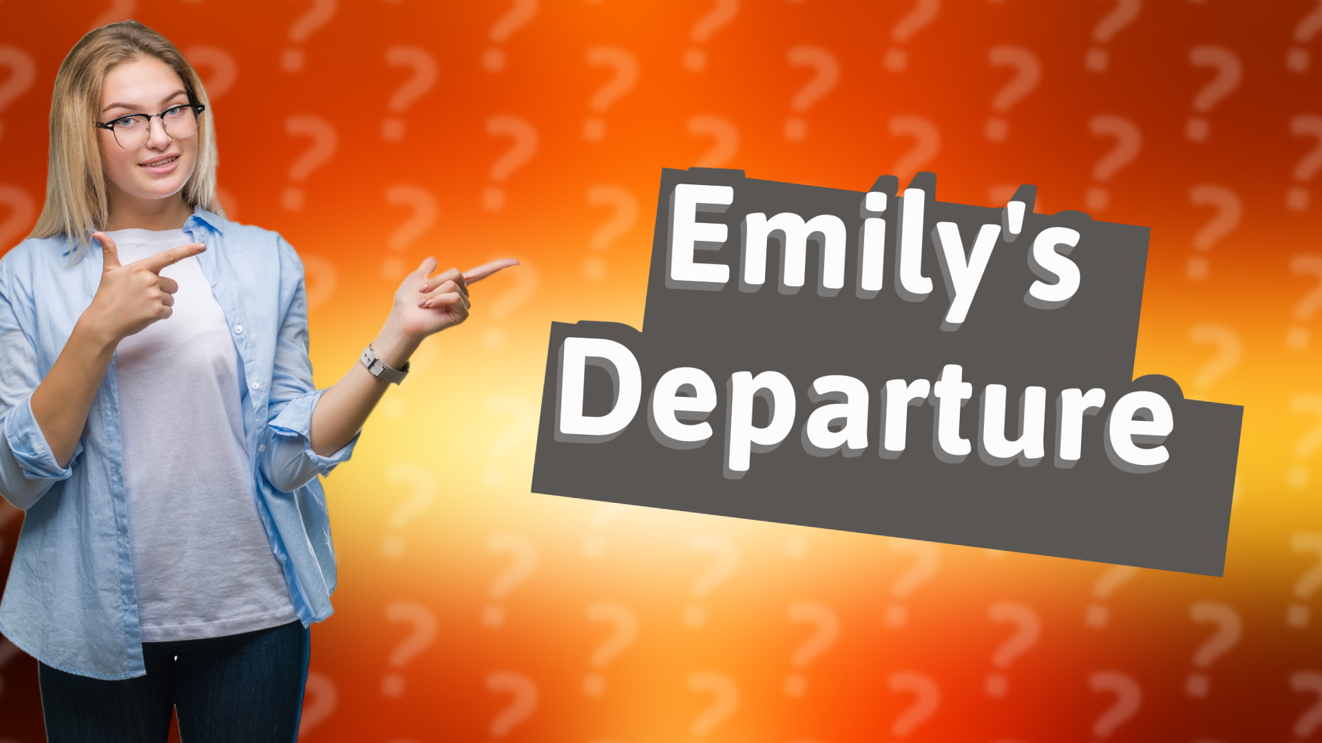 Emily's Departure
