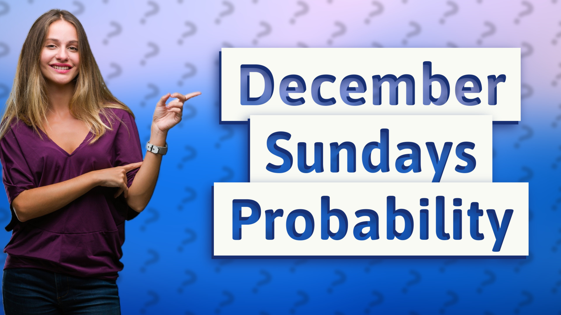 December Sundays Probability
