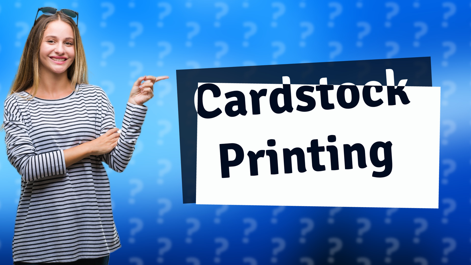 Cardstock Printing