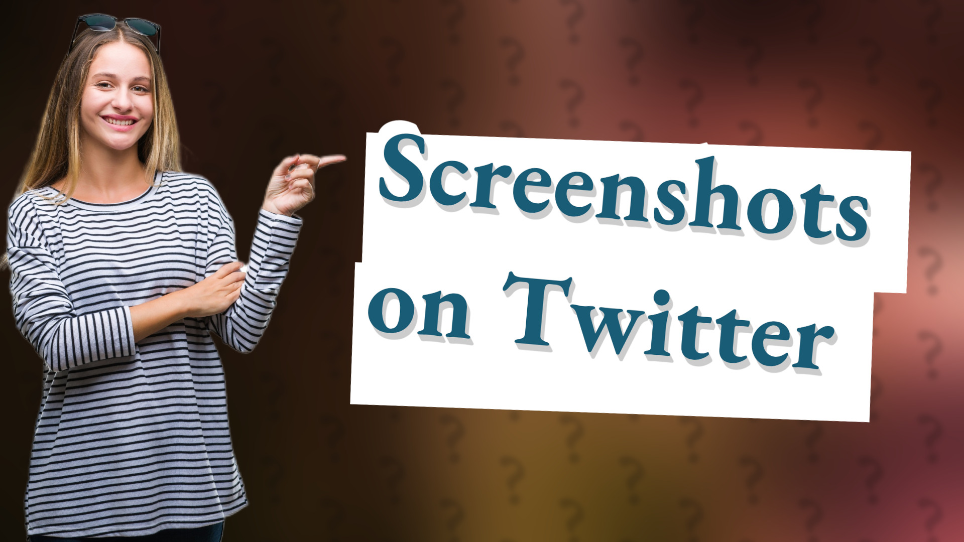 Screenshots on Twitter